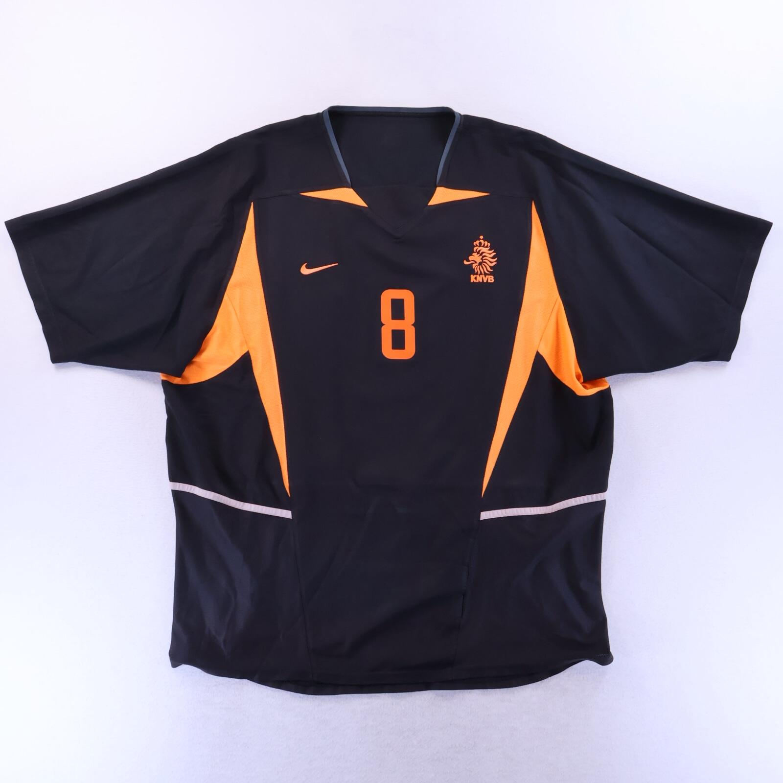 Netherlands Davids #8 2002/04 Away Shirt - 2XL