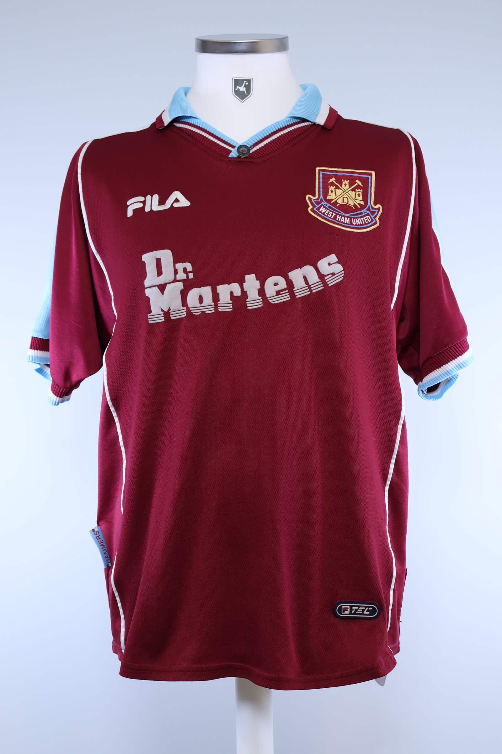 1999/01 - WEST HAM UNITED - LAMPARD - #18 - HOME SHIRT - XL