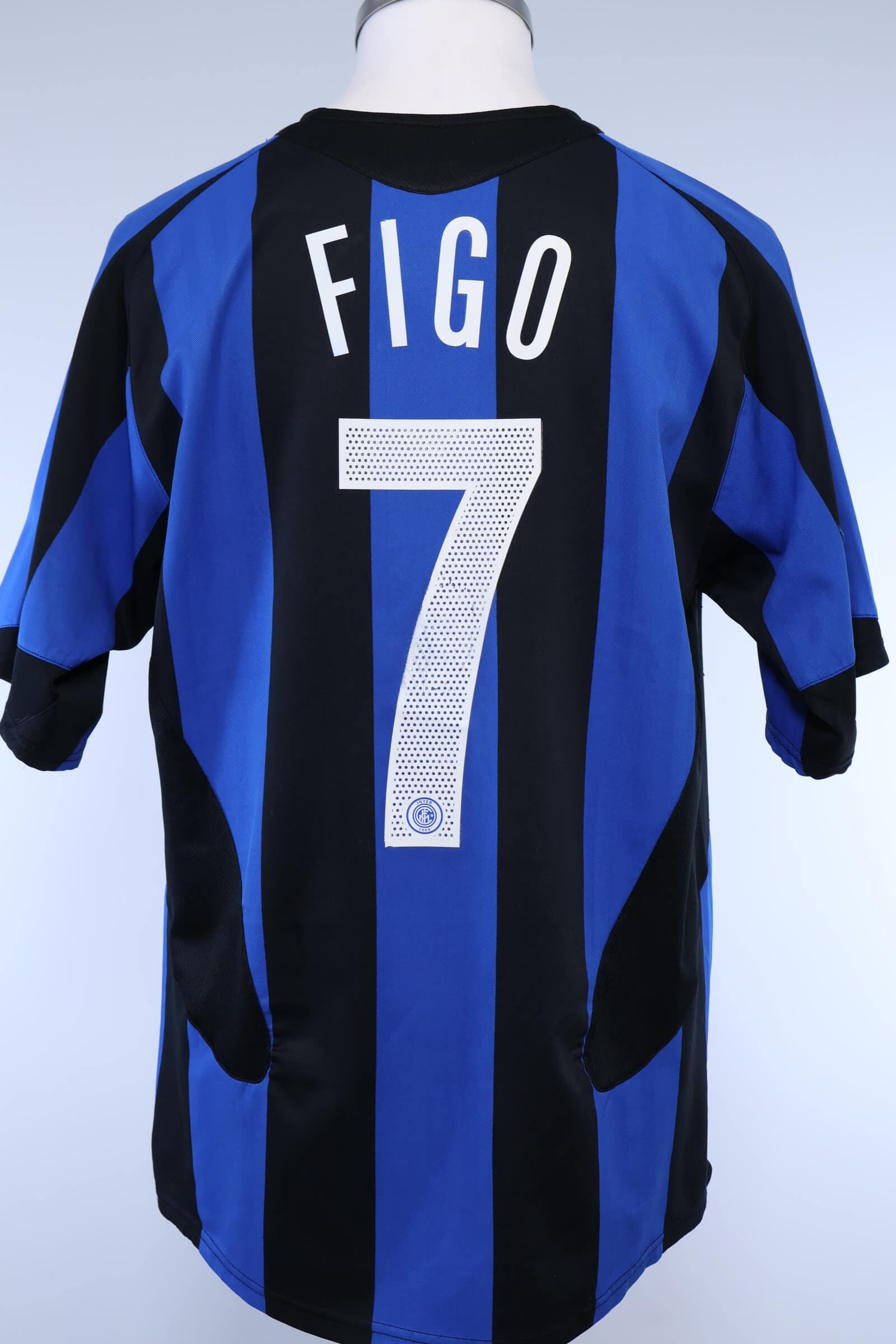 2005/06 - INTER MILAN - FIGO - #7 - HOME SHIRT - M