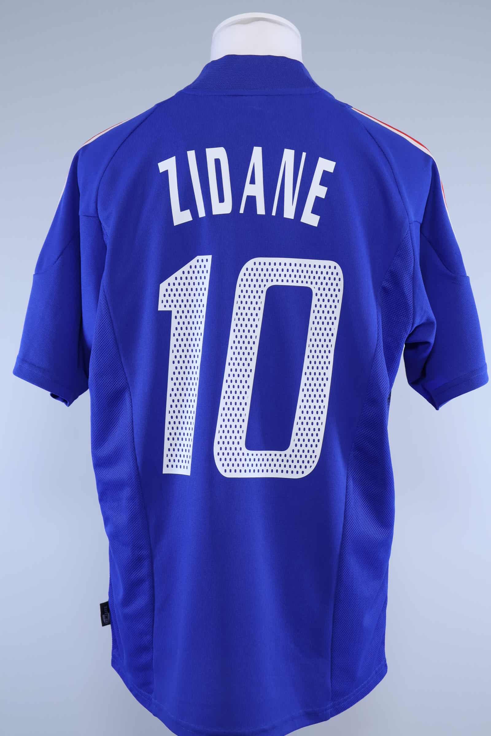 2002/04 - FRANCE - ZIDANE - #10 - HOME SHIRT - M