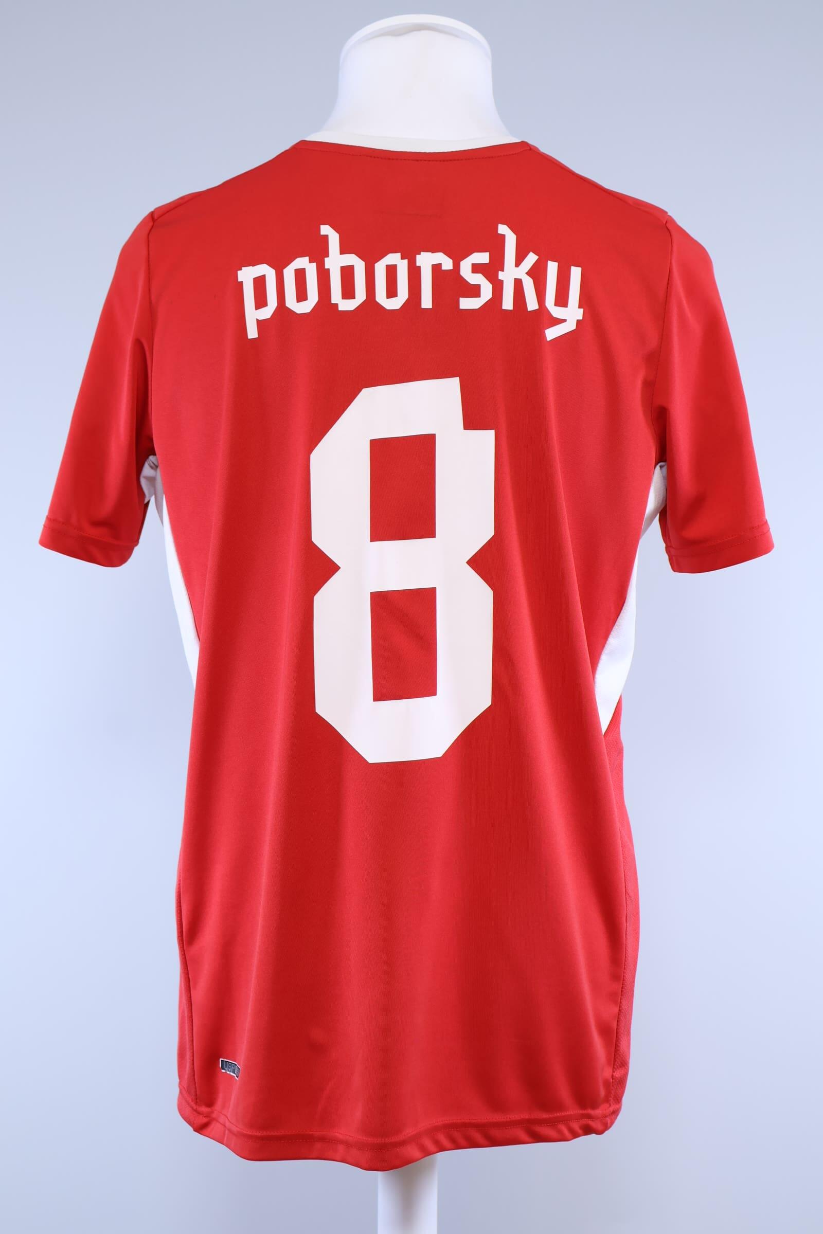 2012/13 - CZECH REPUBLIC - POBORSKY - #8 - HOME SHIRT - M