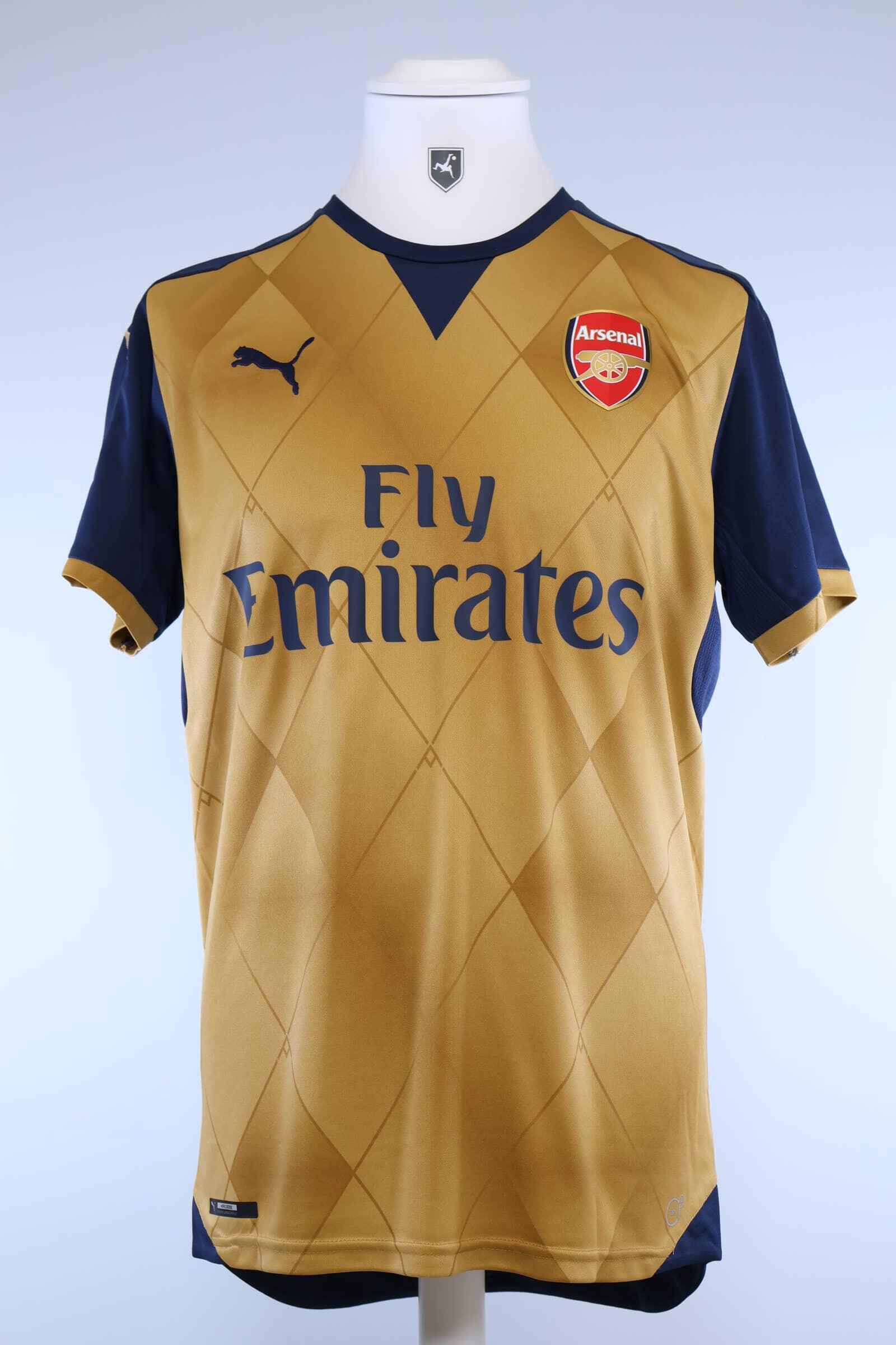 2015/16 - ARSENAL - ROSICKY - #7 - AWAY SHIRT - M