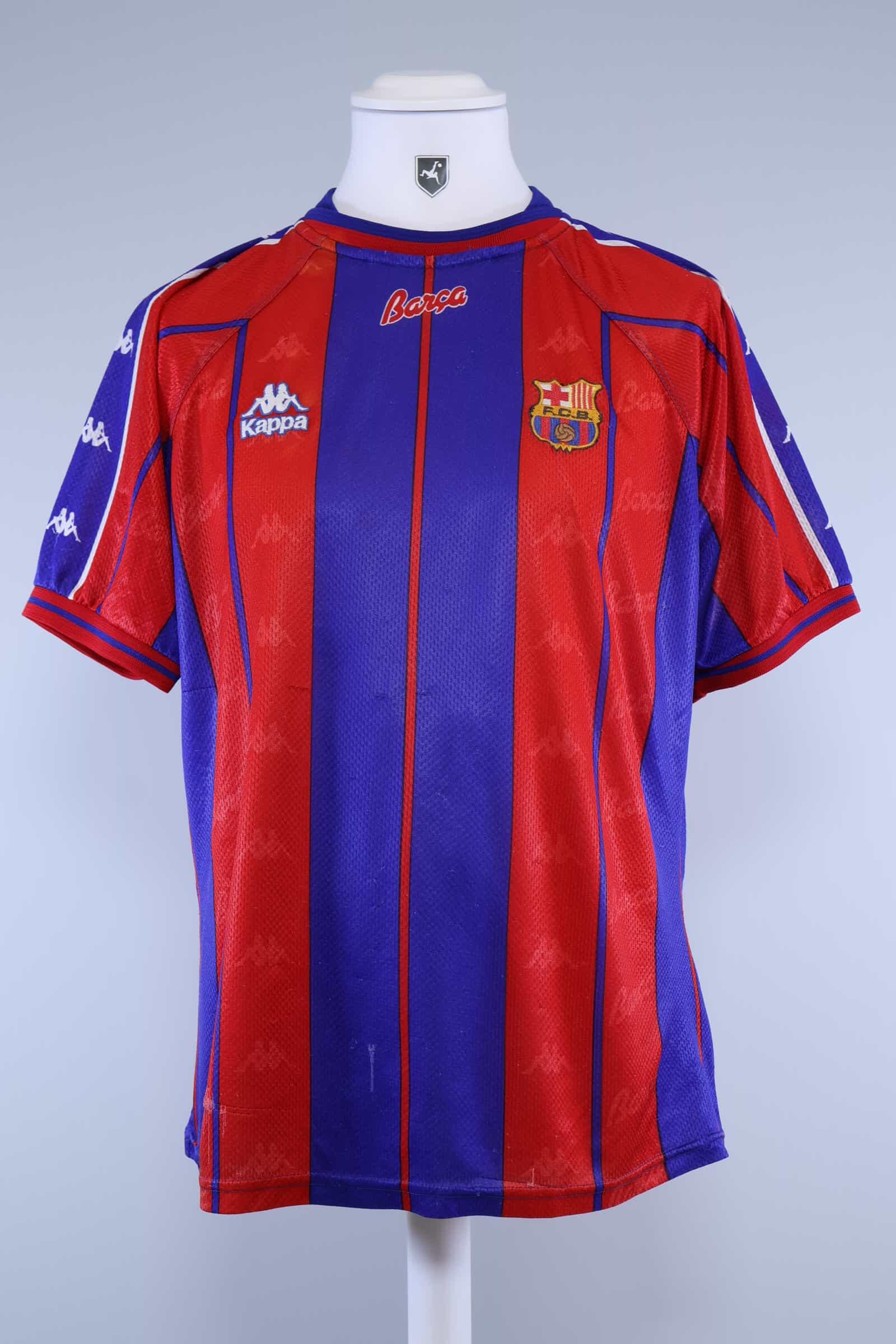 Maillot foot retro et vintage - FC Barcelone extérieur 1997/1998
