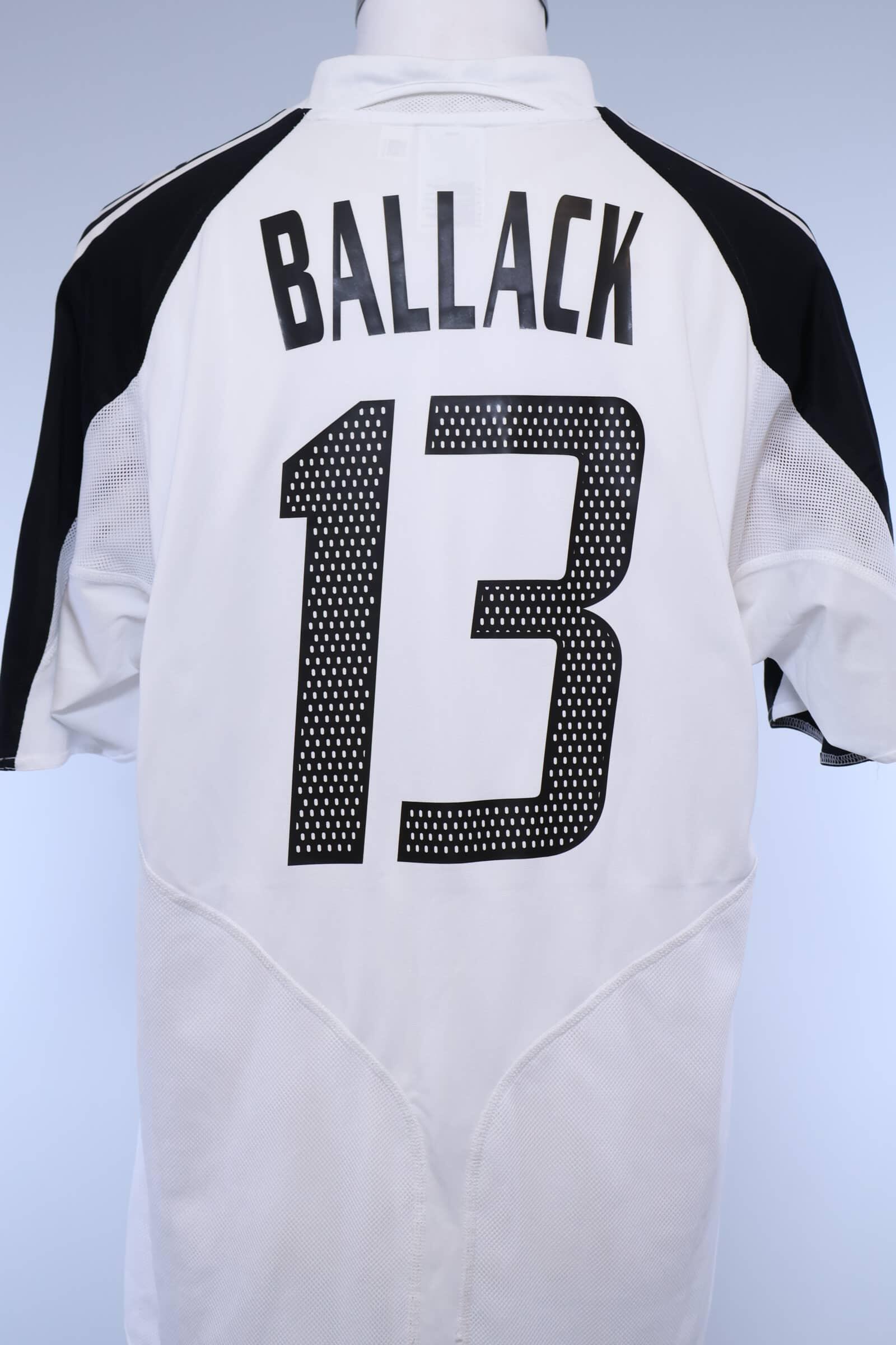 2002/04 - GERMANY - BALLACK - #13 - HOME SHIRT - L