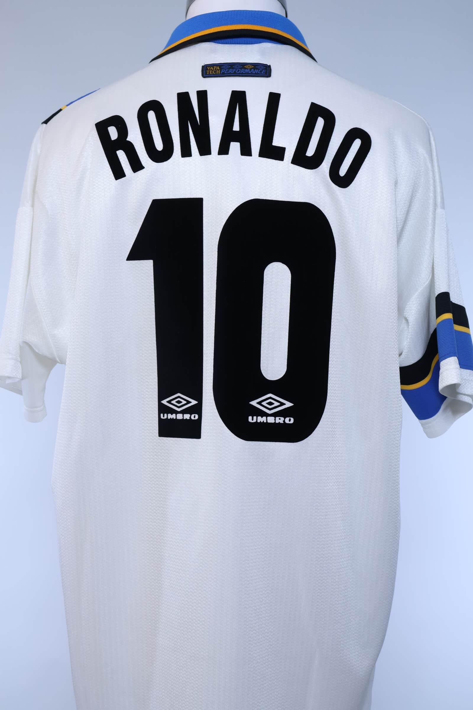 1997/98 - INTER MILAN - RONALDO - #10 - AWAY SHIRT - XL