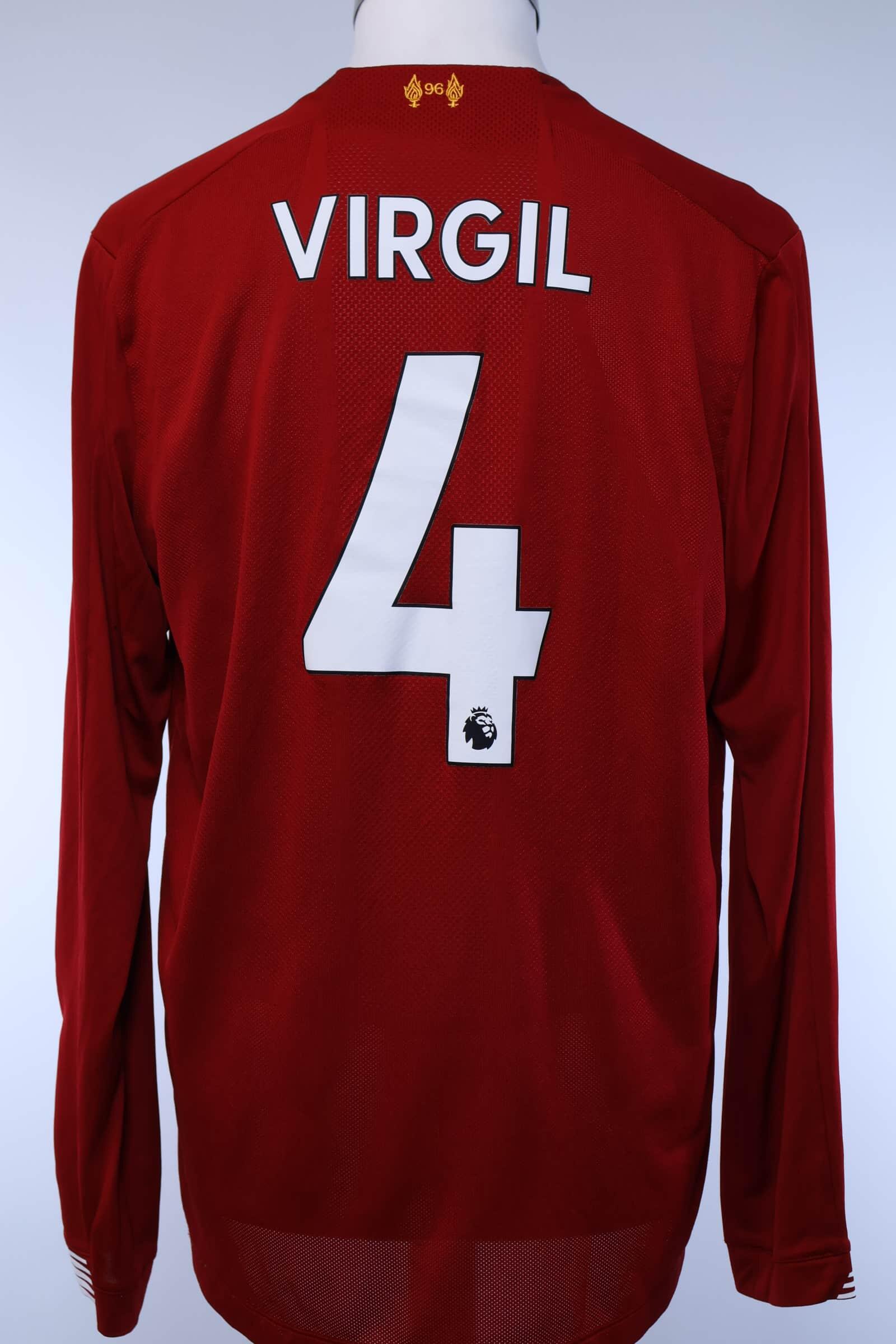 2019/20 - LIVERPOOL F.C - VIRGIL - #4 - HOME SHIRT - L