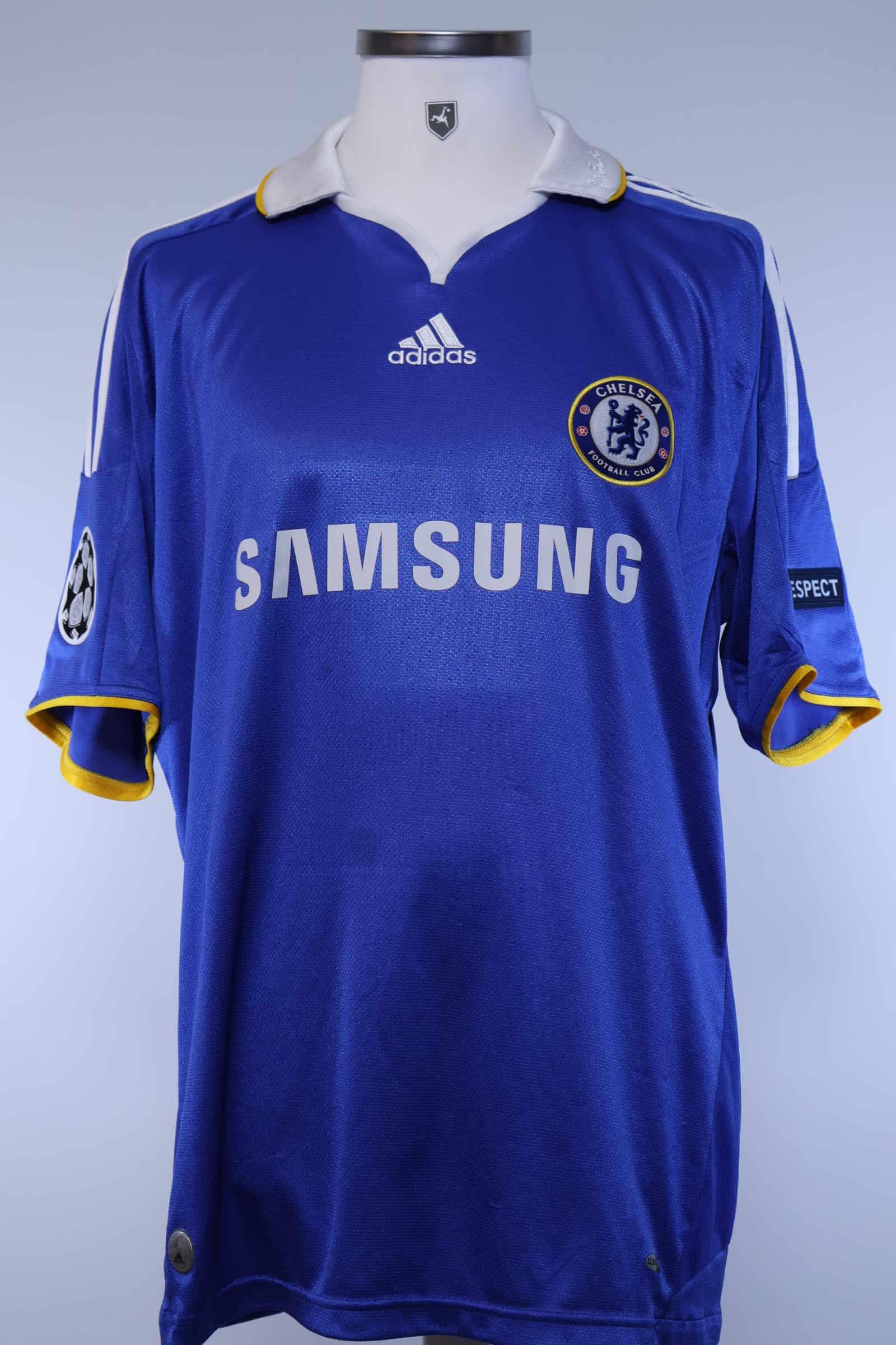 2008/09 - CHELSEA - DROGBA - #11 - HOME SHIRT - XL