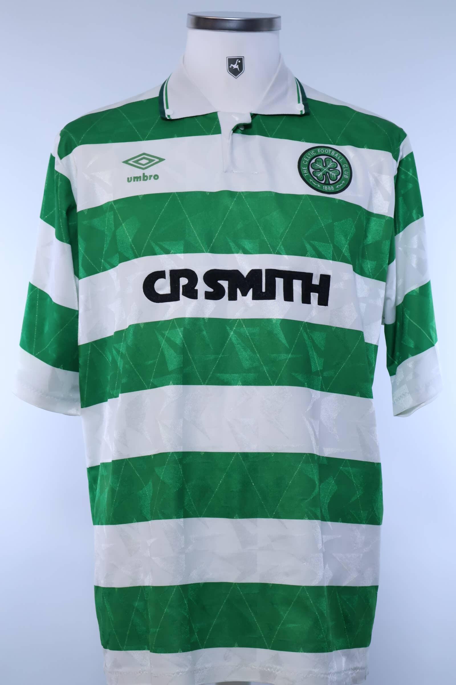 1989/91 - CELTIC F.C - HOME SHIRT - L