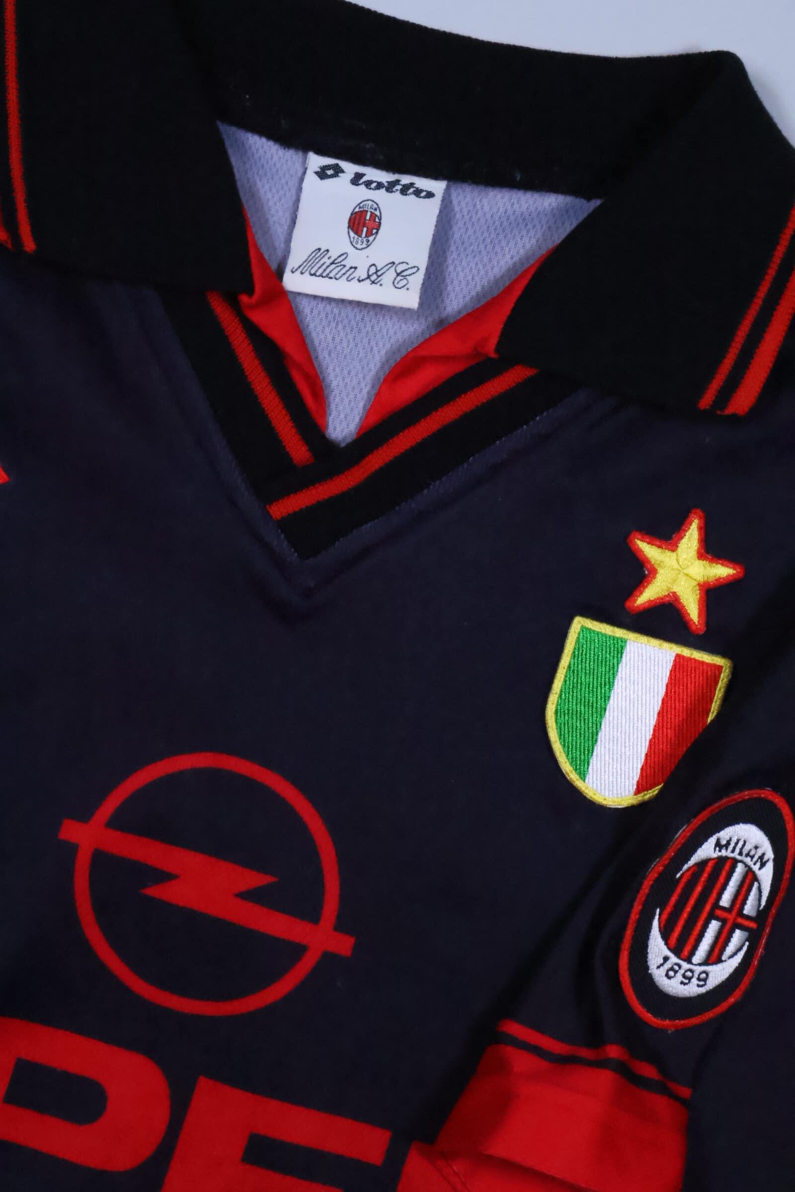 1996/97 - AC MILAN - MALDINI - #3 - THIRD SHIRT - L