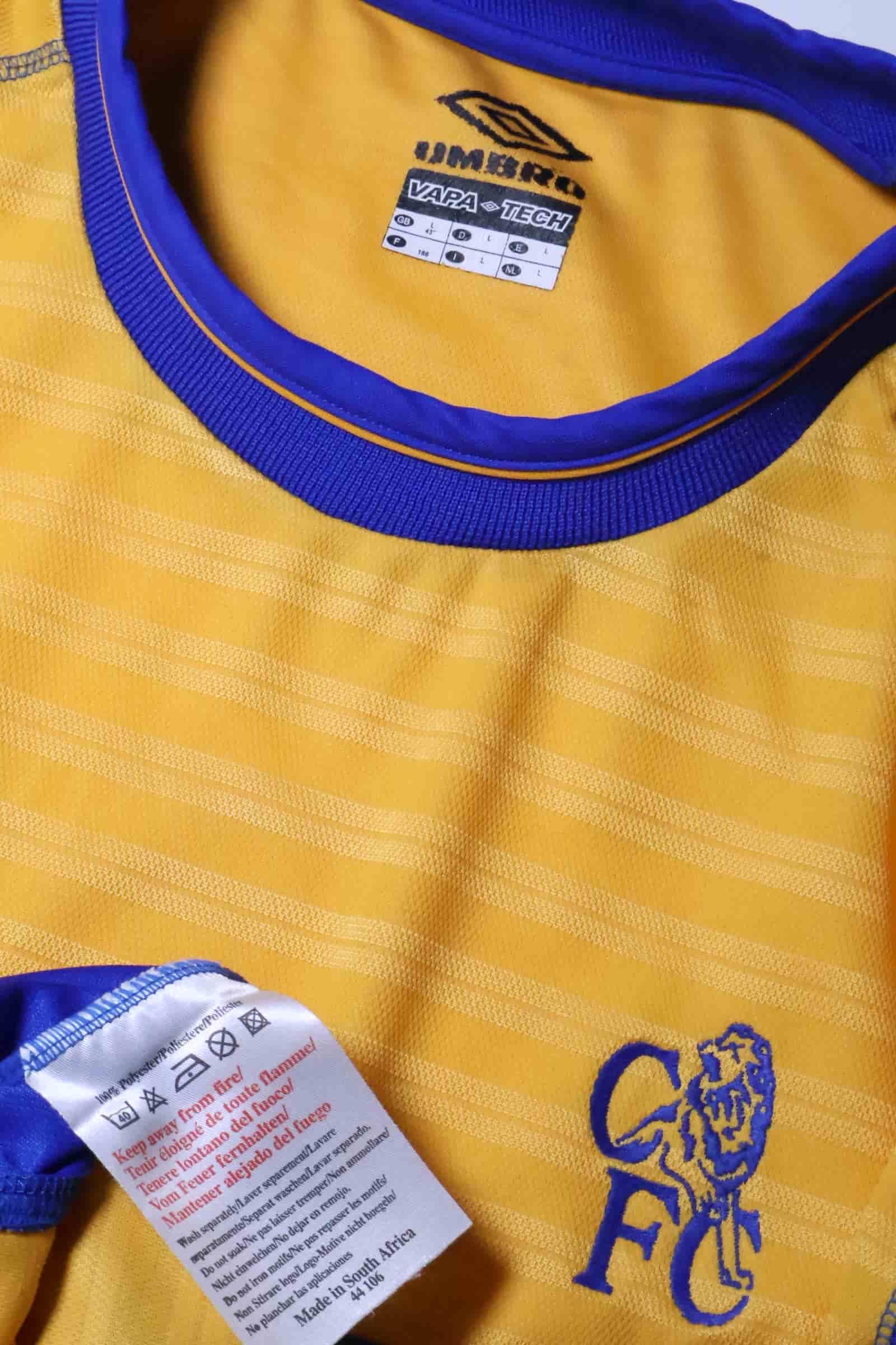 Maillot de football rétro extérieur Chelsea FC 2000-2001