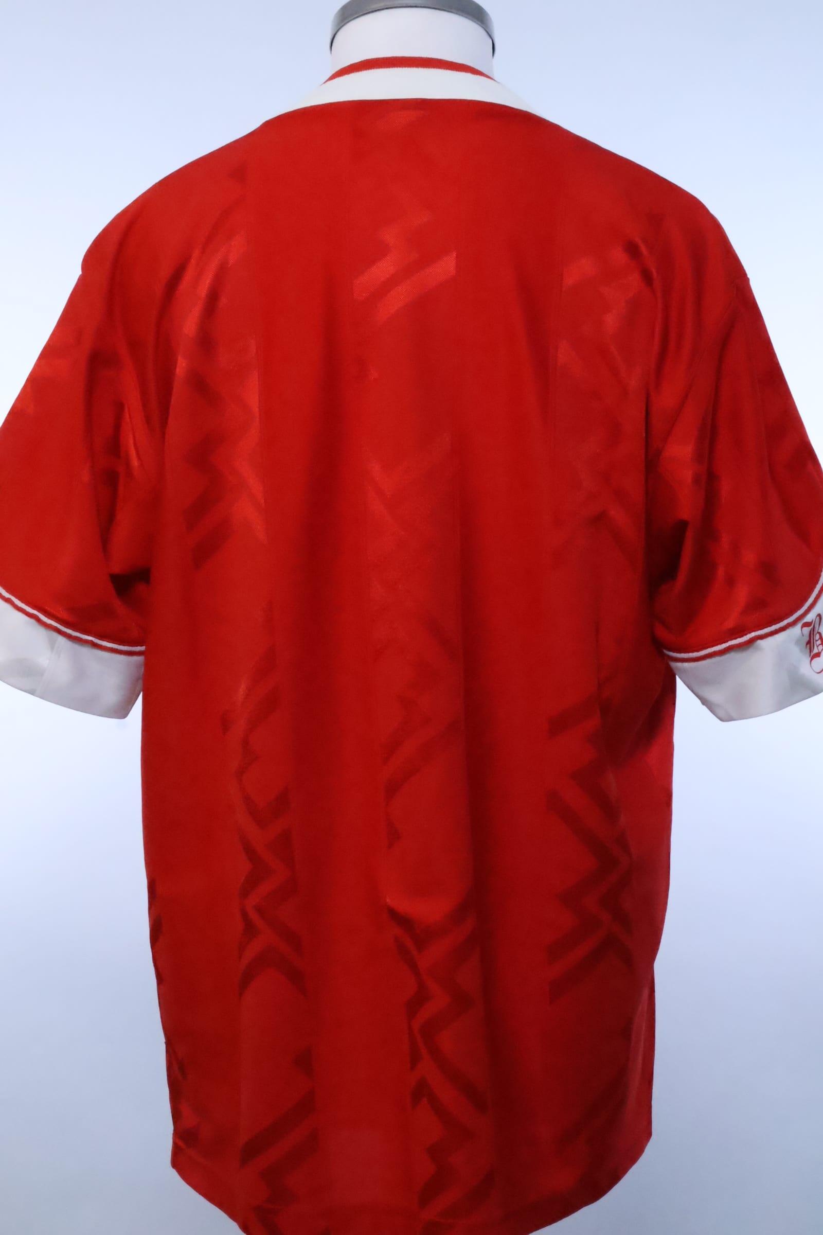 Maillot Extérieur Bristol City 1997-1998 Lotto - Taille XL - Blanc - Vintage En Excellent état