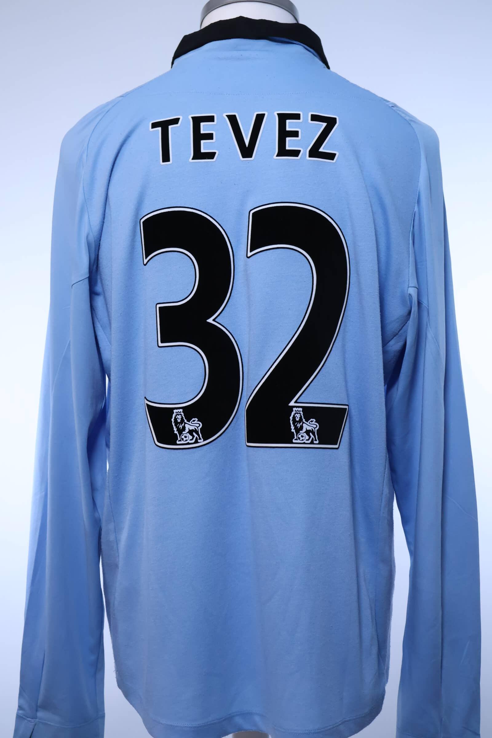 2012/13 - MANCHESTER CITY - TEVEZ - #32 - HOME SHIRT - L