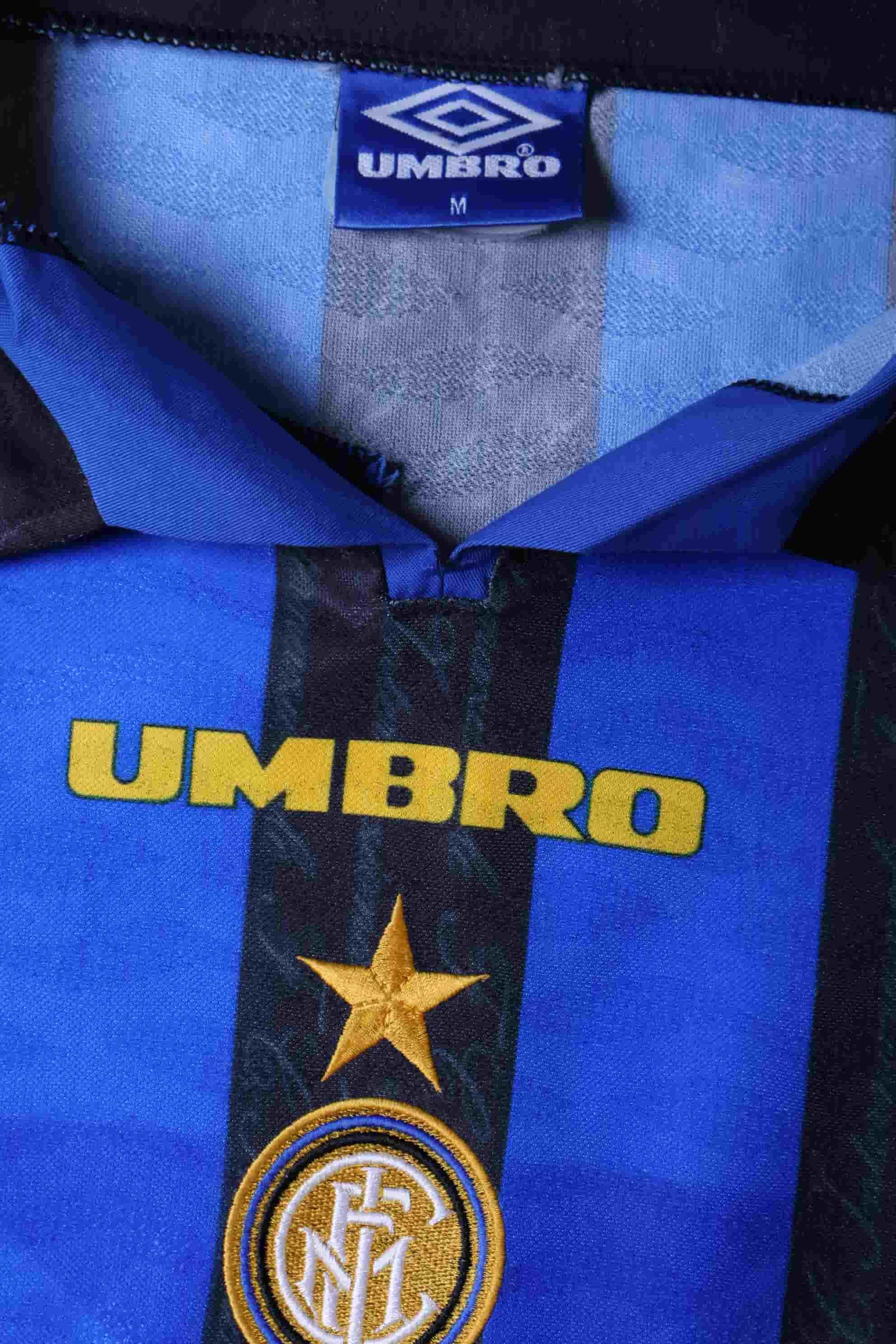 Inter Milan 1995/96 Home Shirt - M