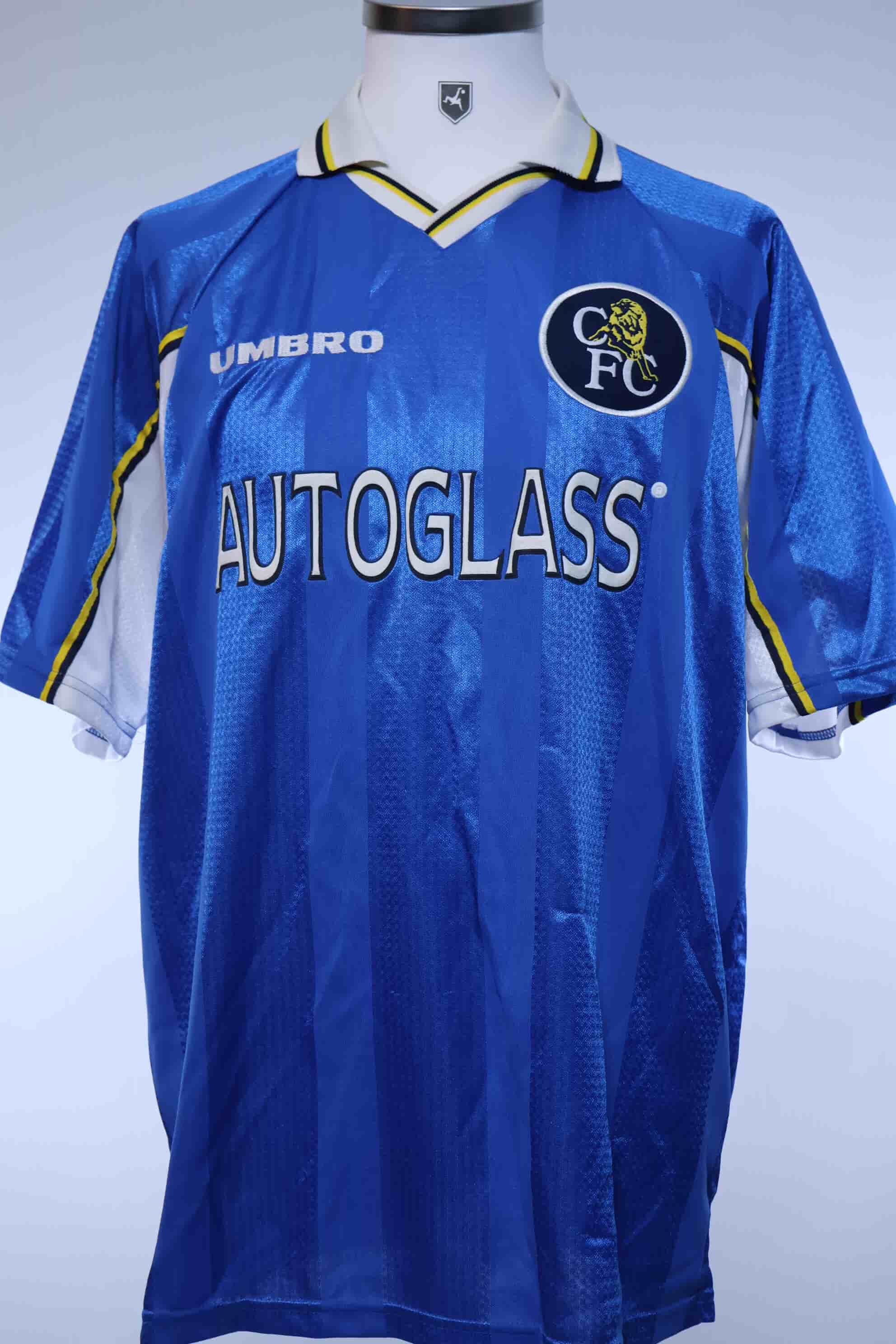 Chelsea #9 1997/99 Home Shirt - XL
