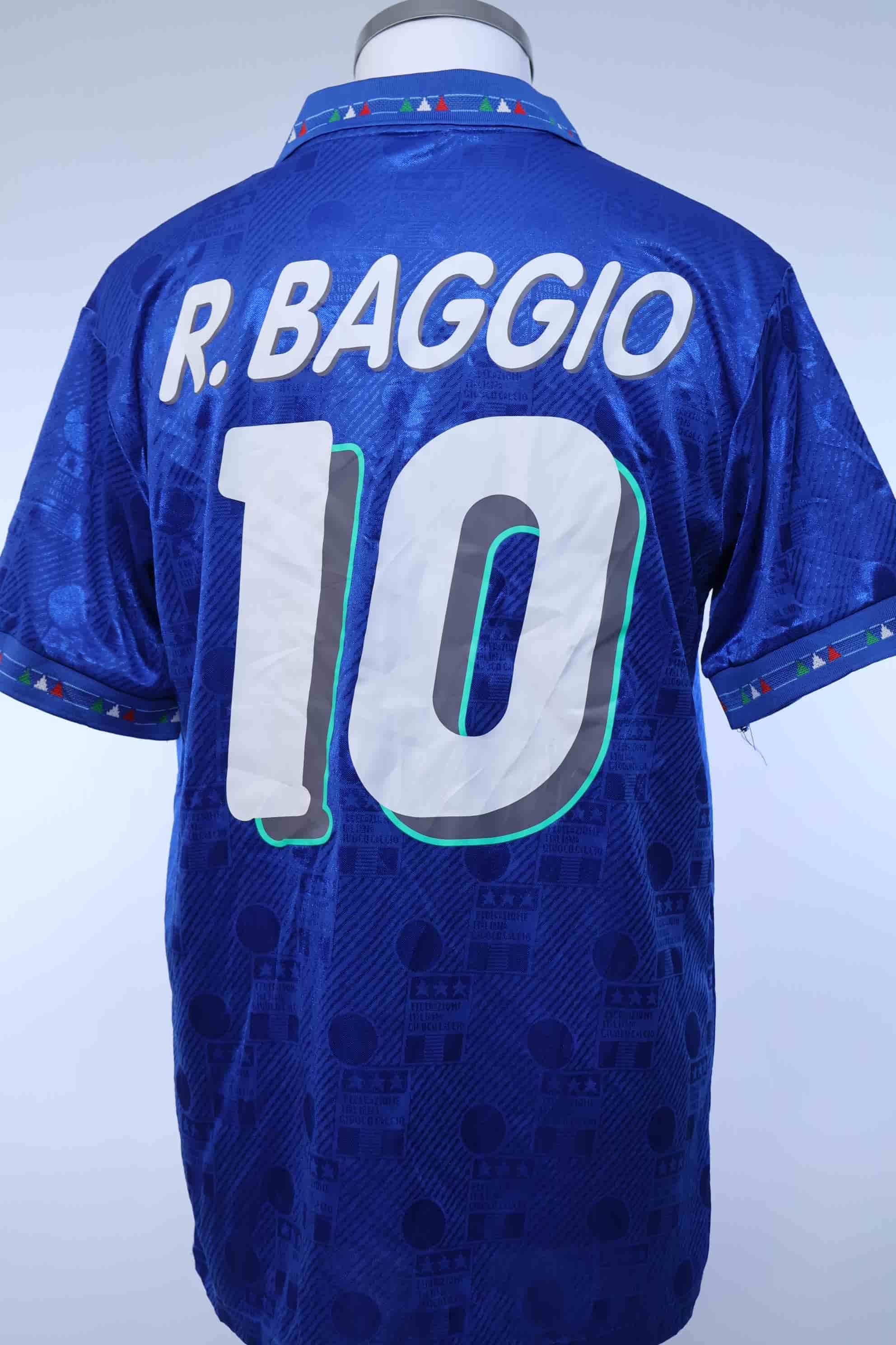 Italy R. Baggio #10 1994/ Home Shirt - M