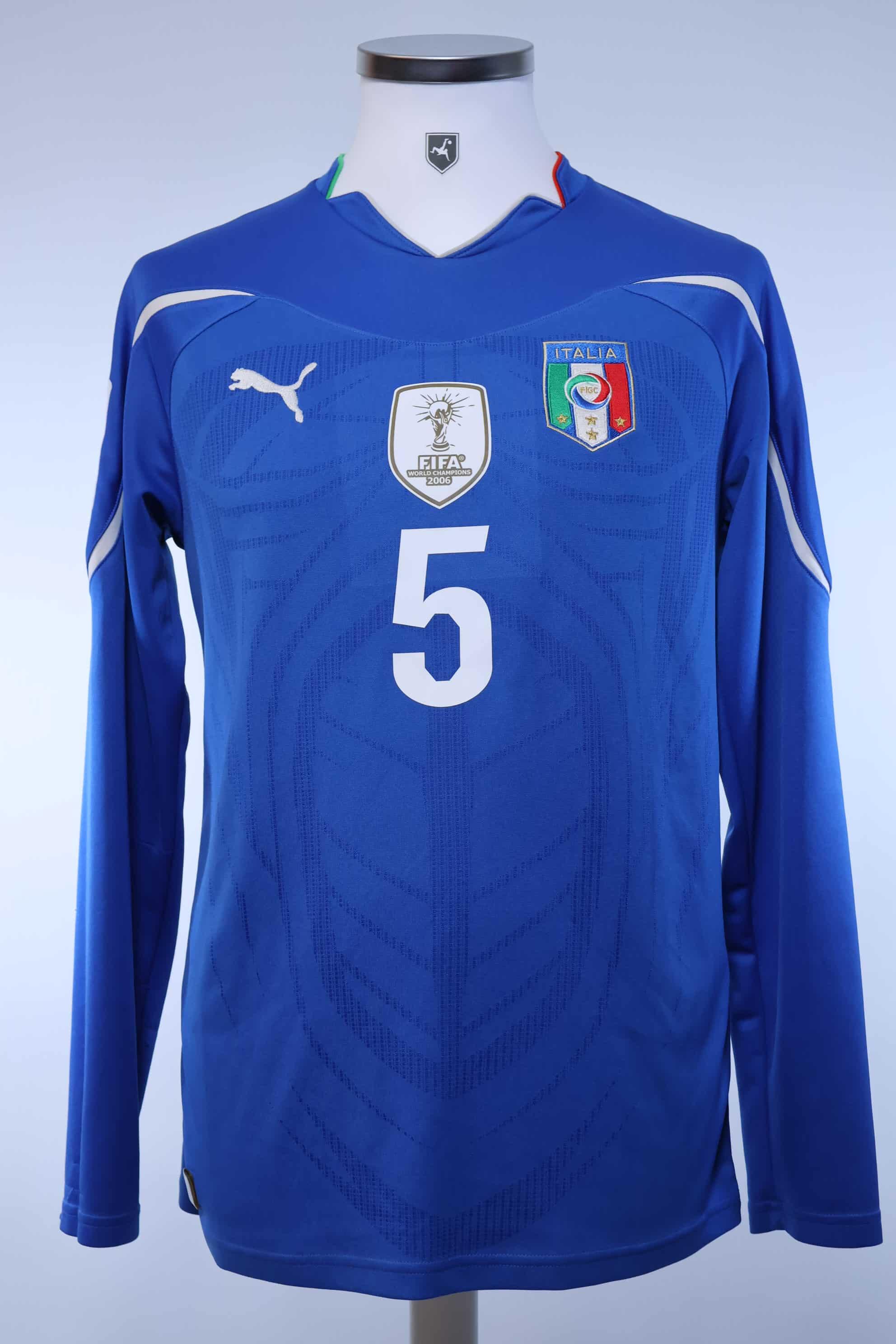 Italy Cannavaro #5 2006/ Home Shirt - M