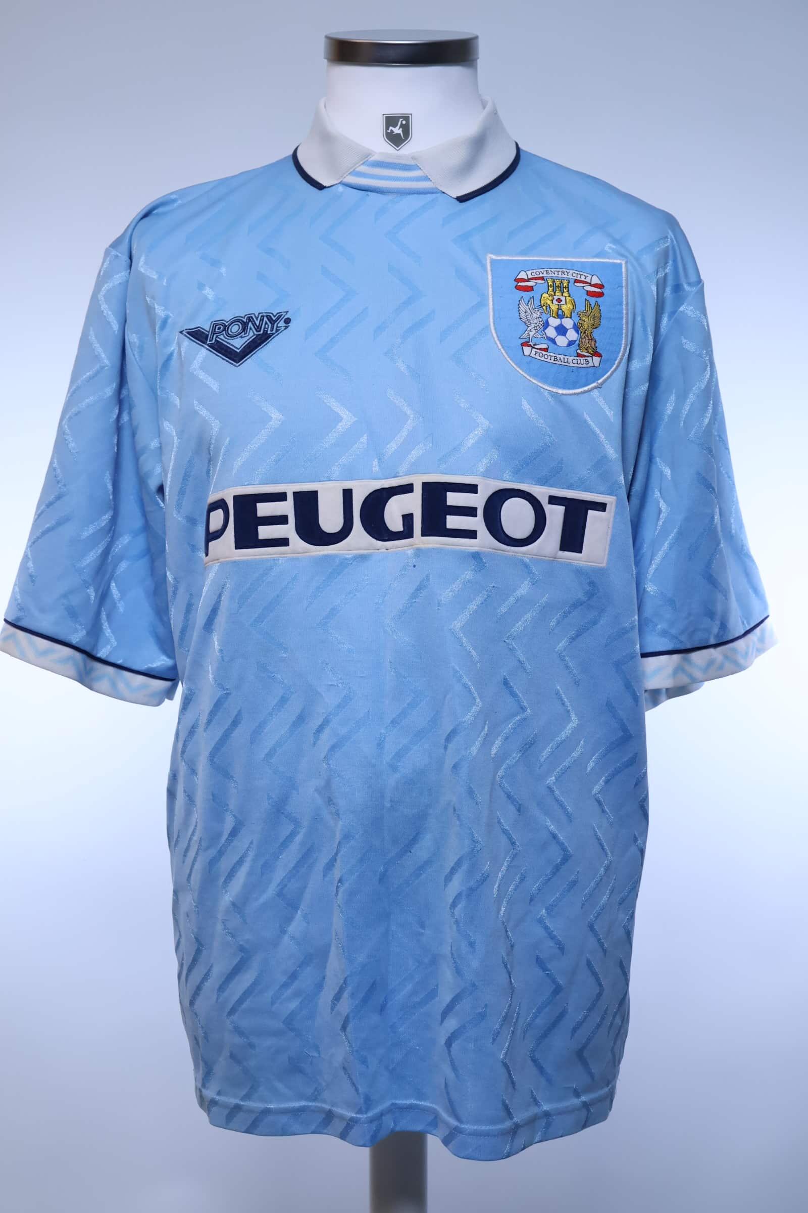 希少　Pony Coventry City 1994 サッカー　ユニフォーム 98931910-9146-11ef-97c9-