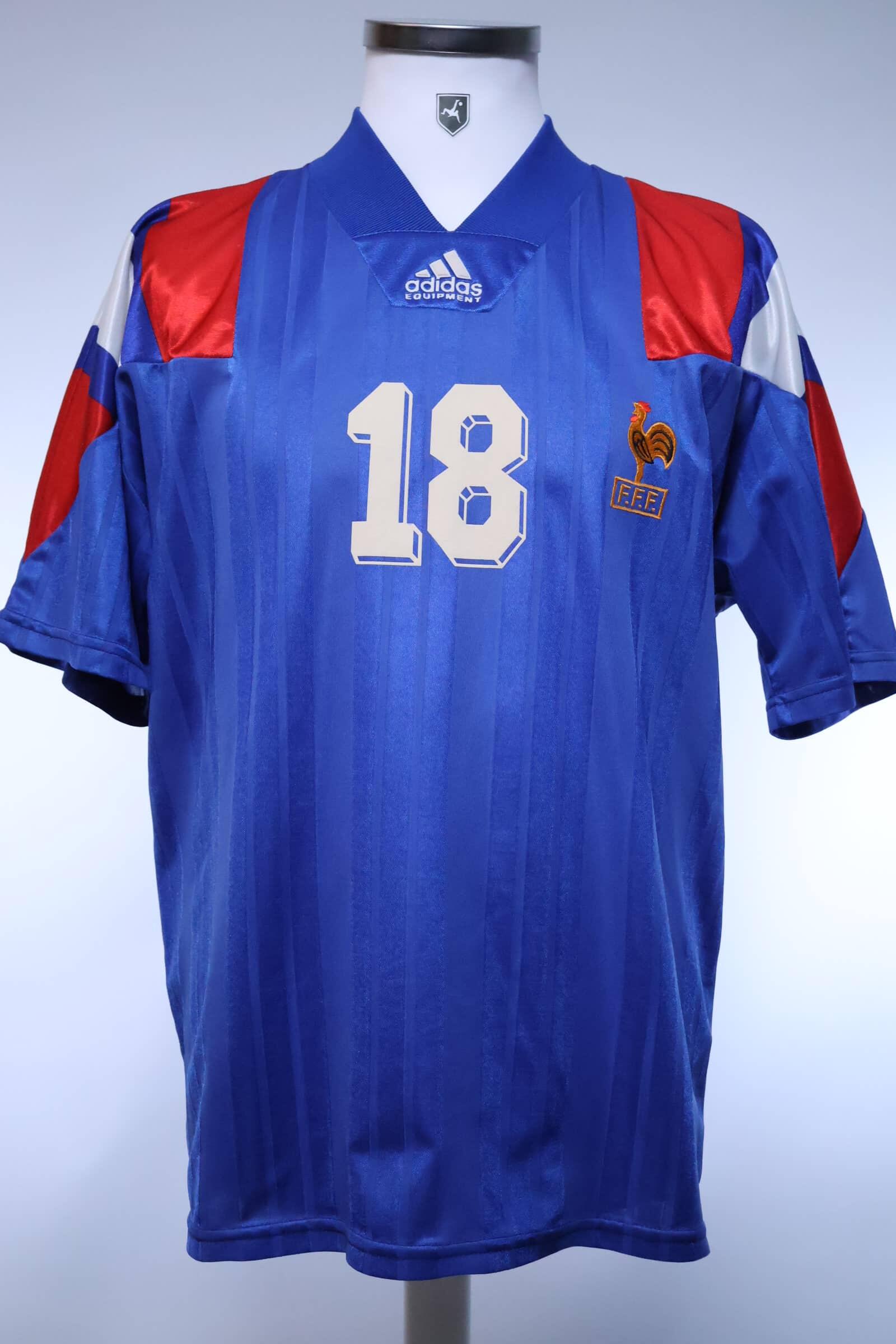 France Cantona #18 1992/94 Home Shirt - XL- FRONT