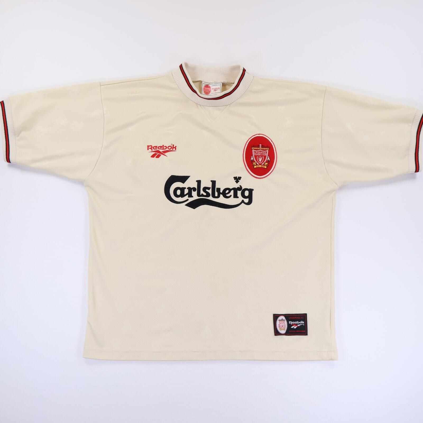 Liverpool F.C 1996/97 Away Shirt - L- FRONT