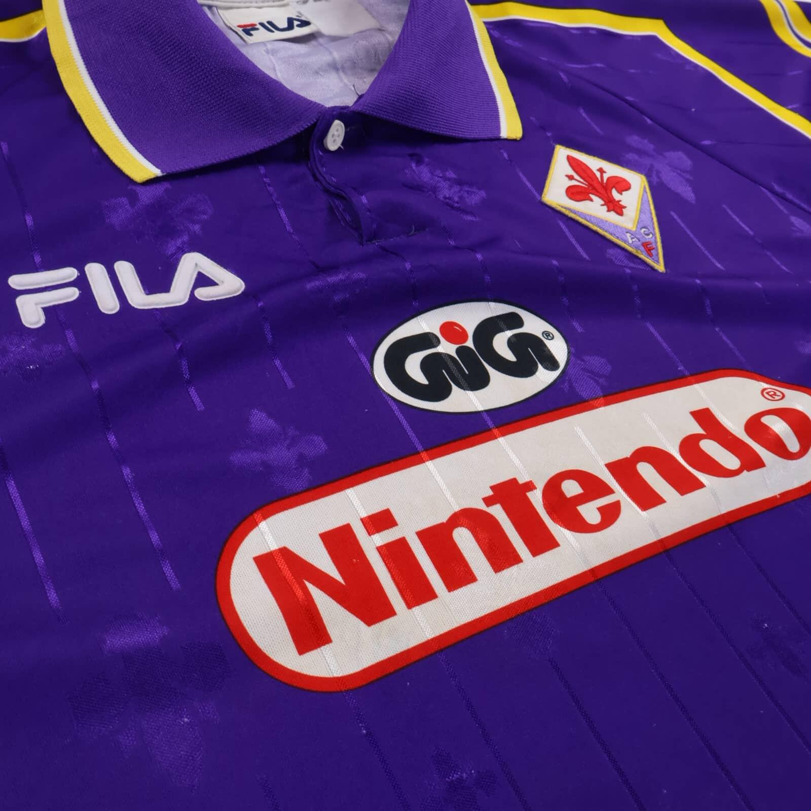 Fiorentina 1997/98 Home Shirt - L