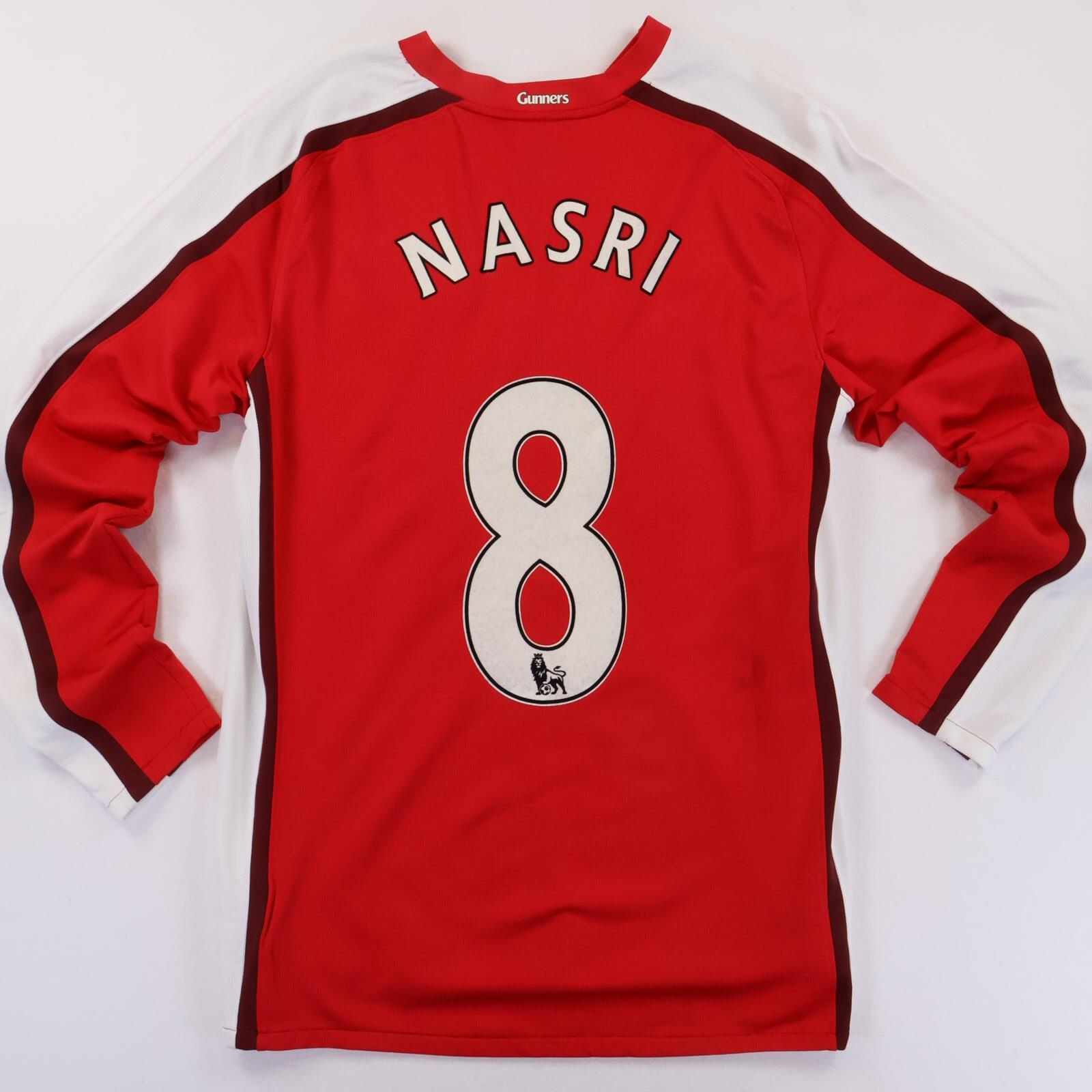 Arsenal Nasri #8 2008/10 Home Shirt - M