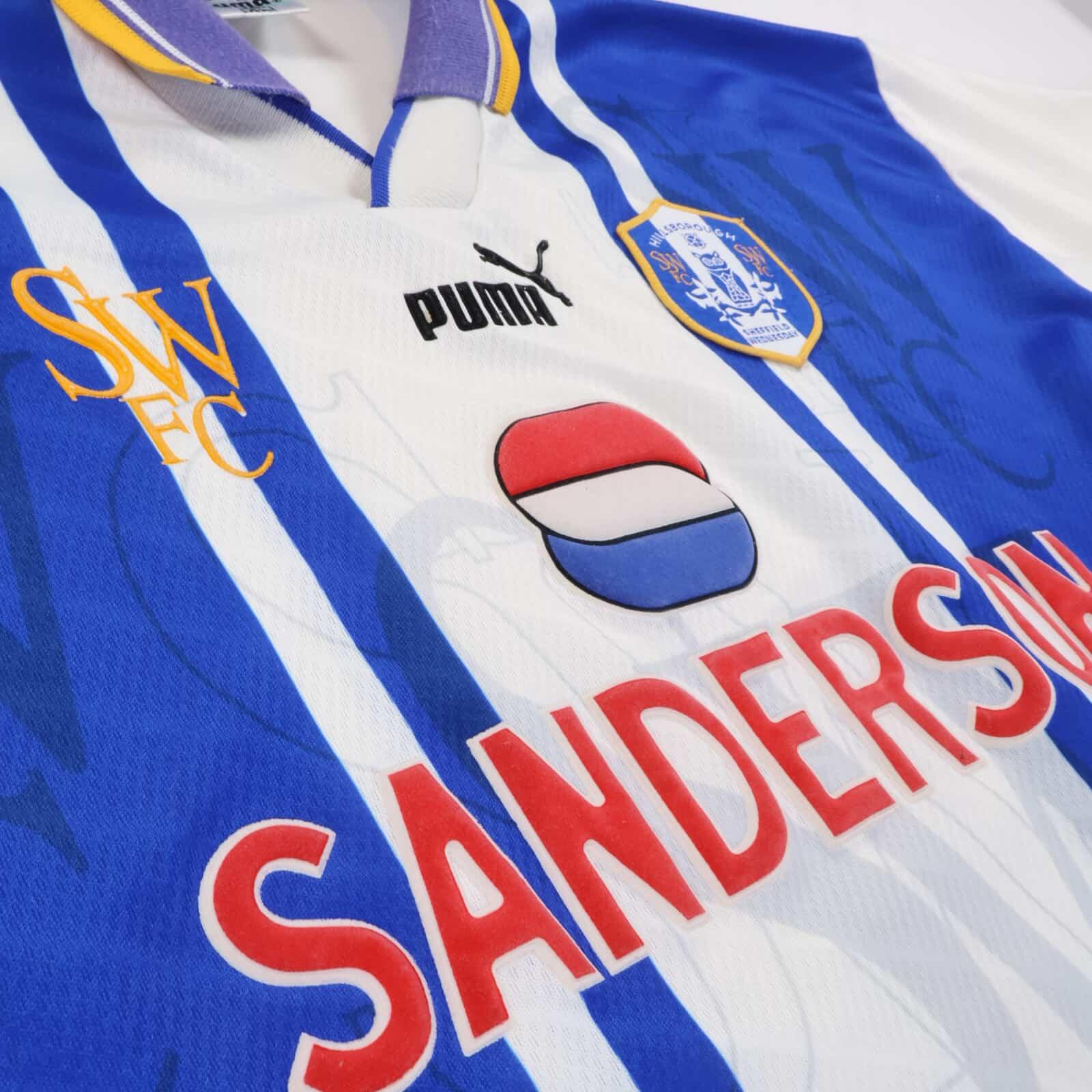Sheffield Wednesday 1995/96 Home Shirt - XL