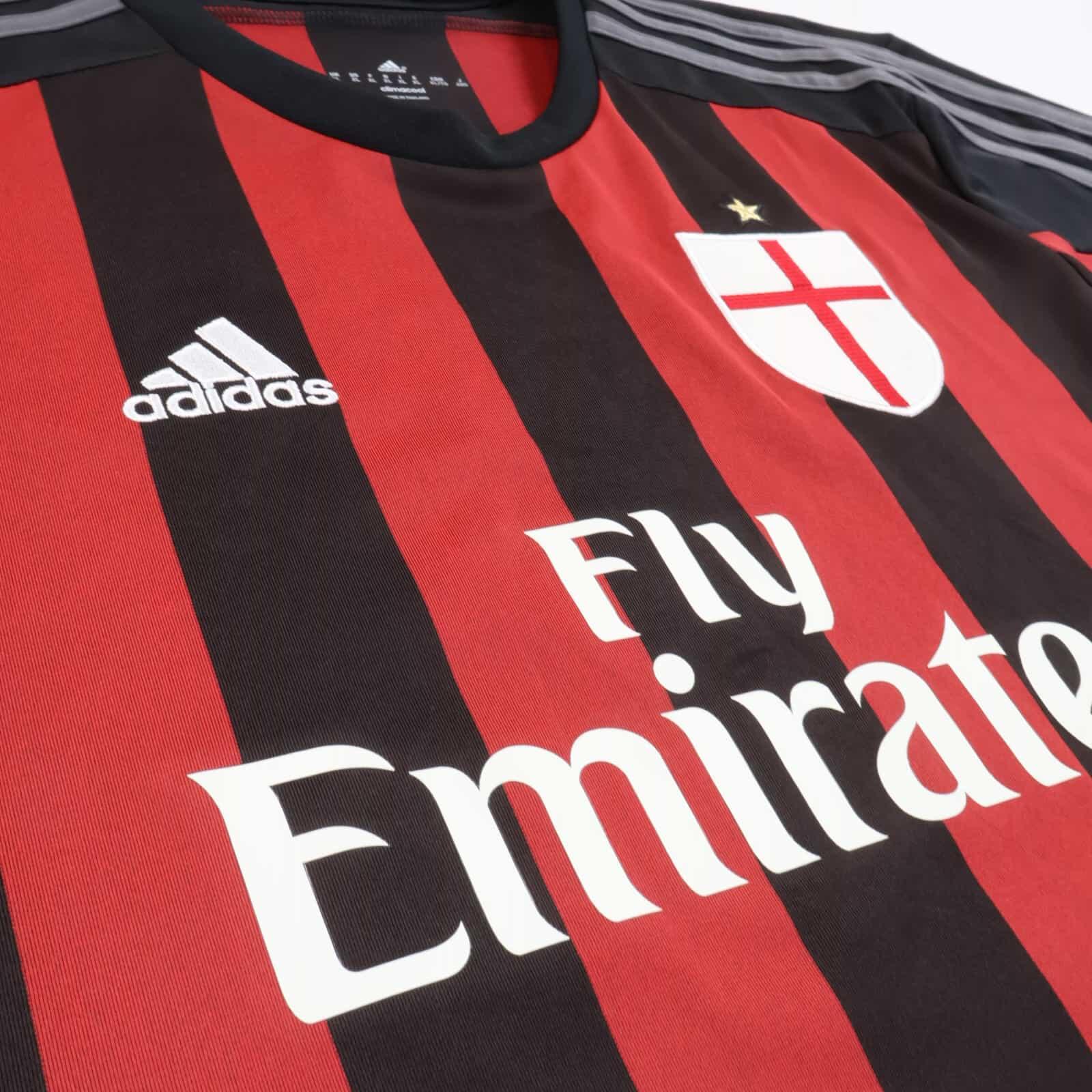 Ac Milan Honda #10 2015/16 Home Shirt - XL