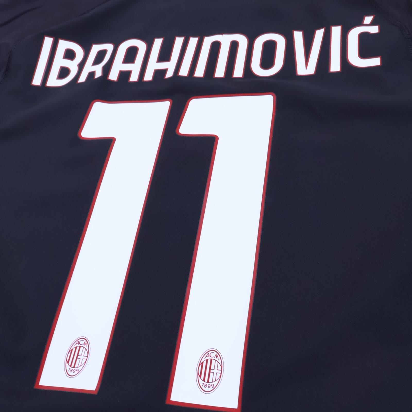 Ac Milan Ibrahimovic #11 2022/23 Home Shirt - Player Issue - M
