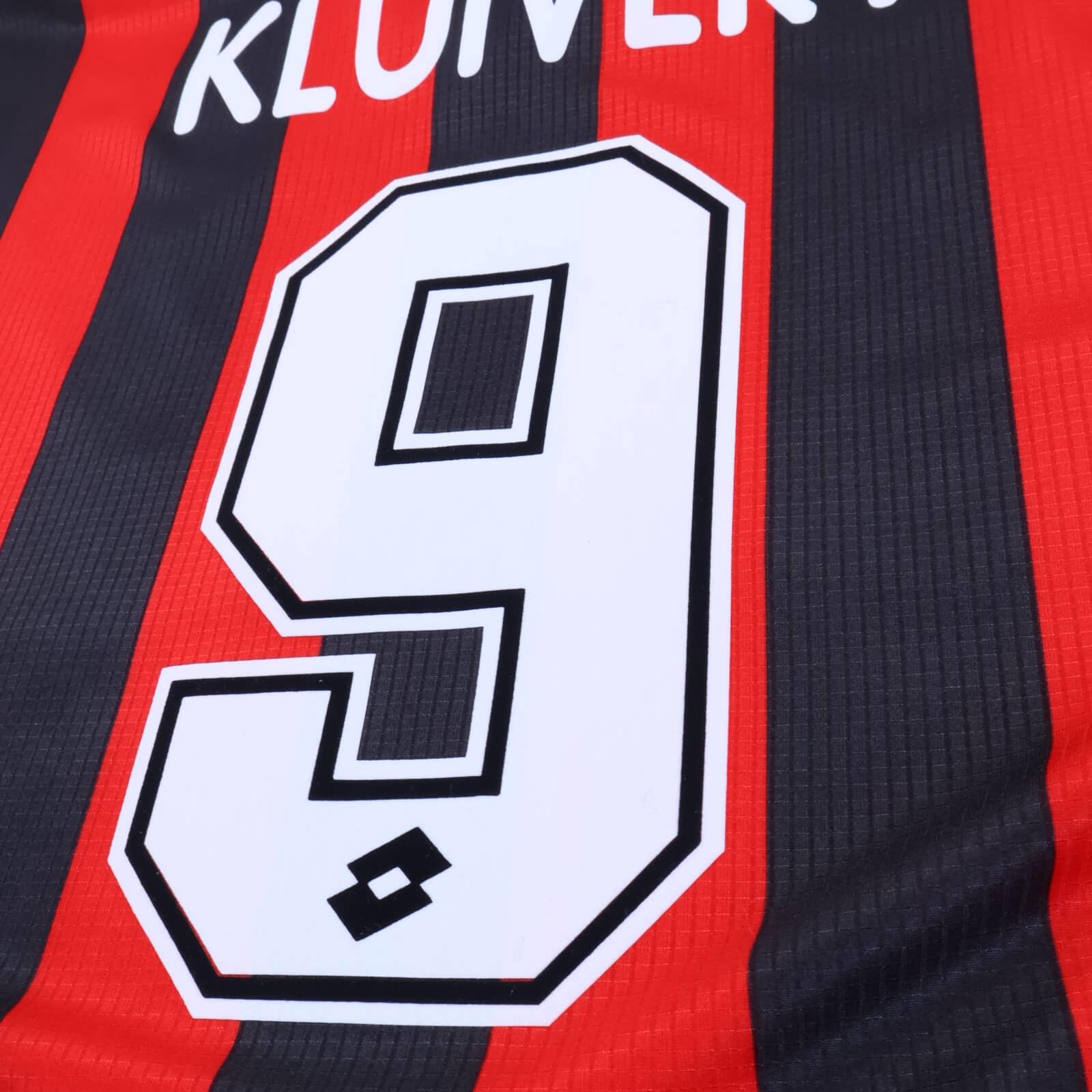 Ac Milan Kluivert #9 1997/98 Home Shirt - XL