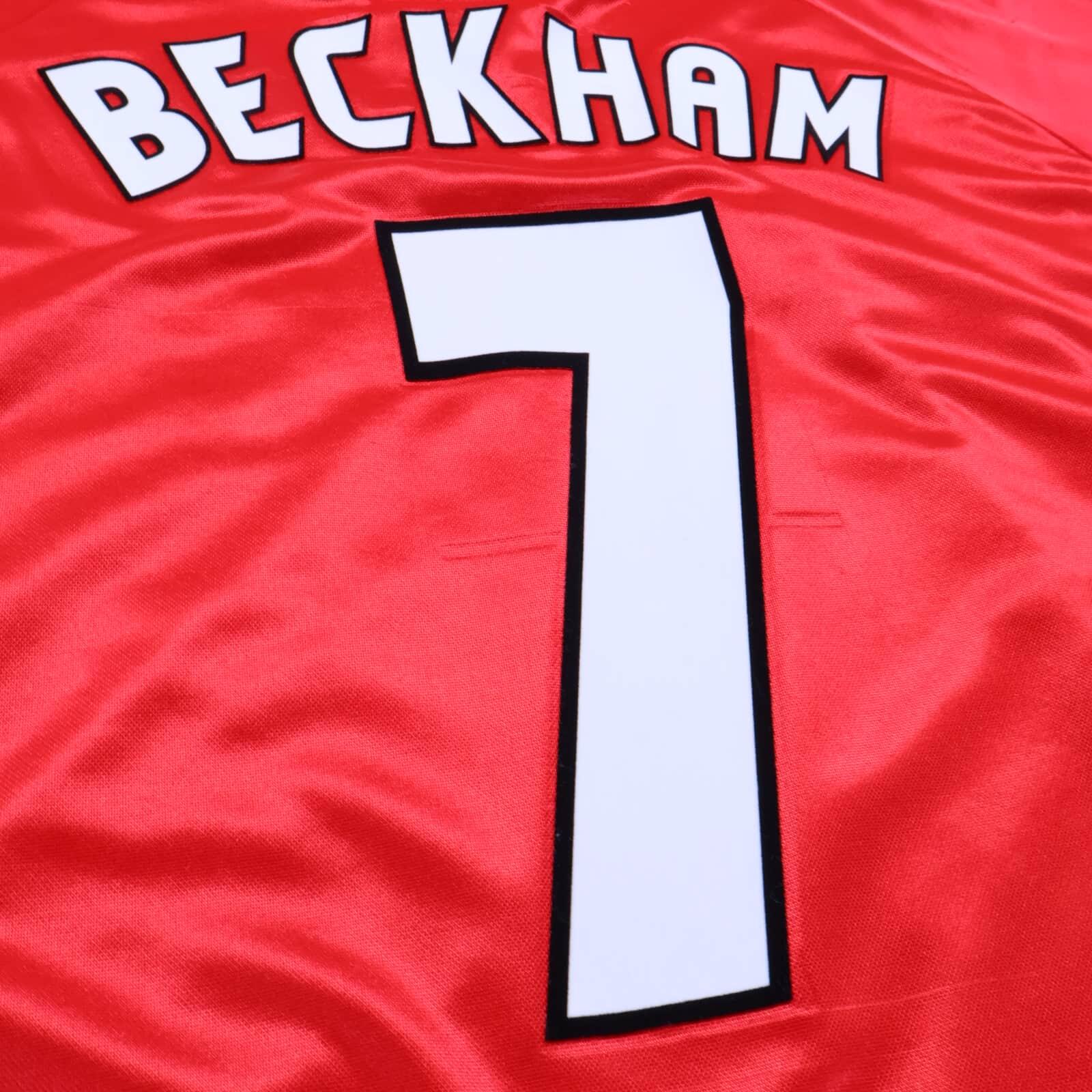 Manchester United Beckham #7 1998/99 Home Shirt - XL