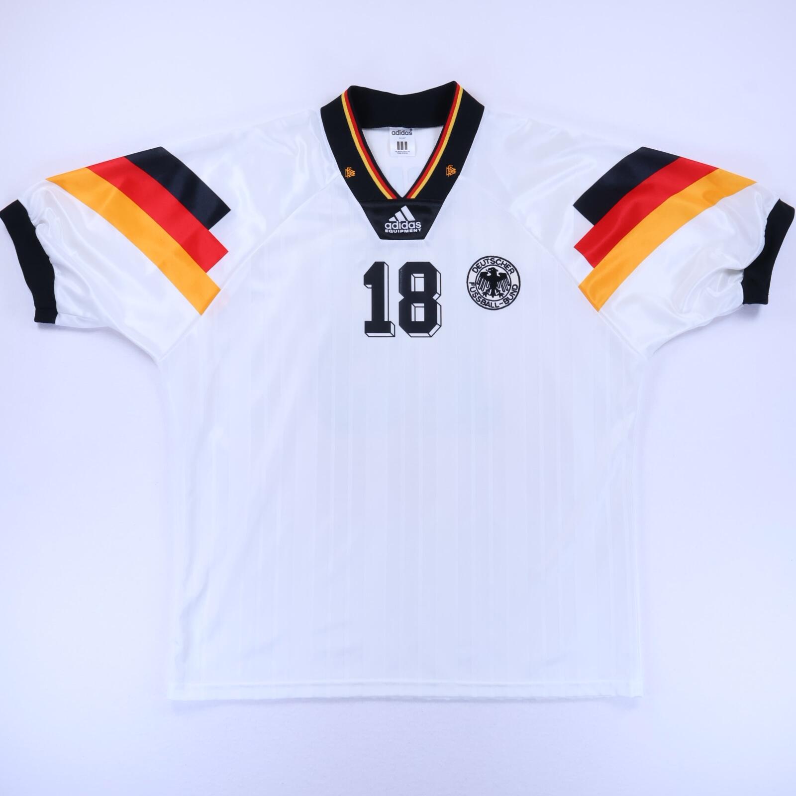 Germany Klinsmann #18 1992/94 Home Shirt - L
