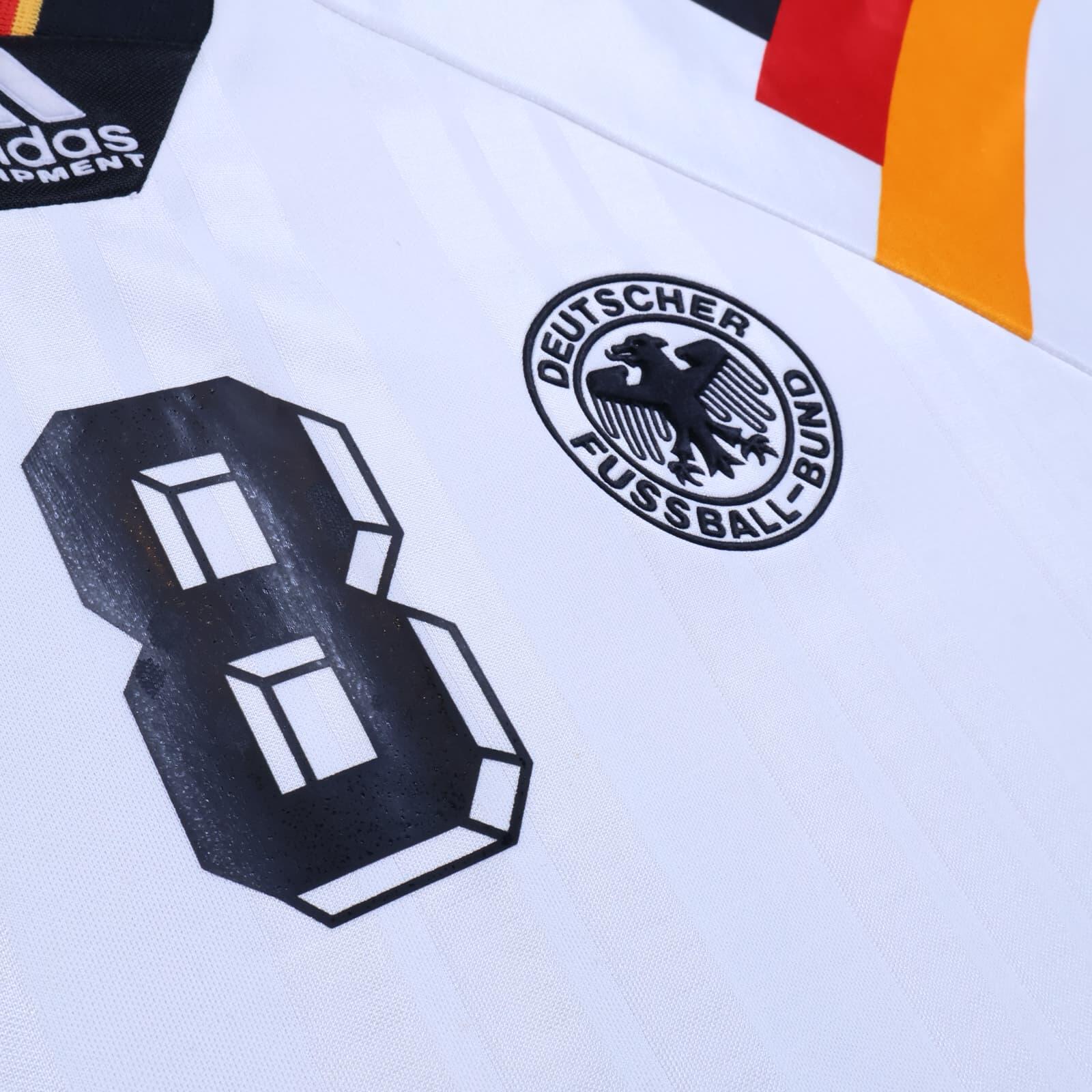 Germany Hassler #8 1992/94 Home Shirt - XL
