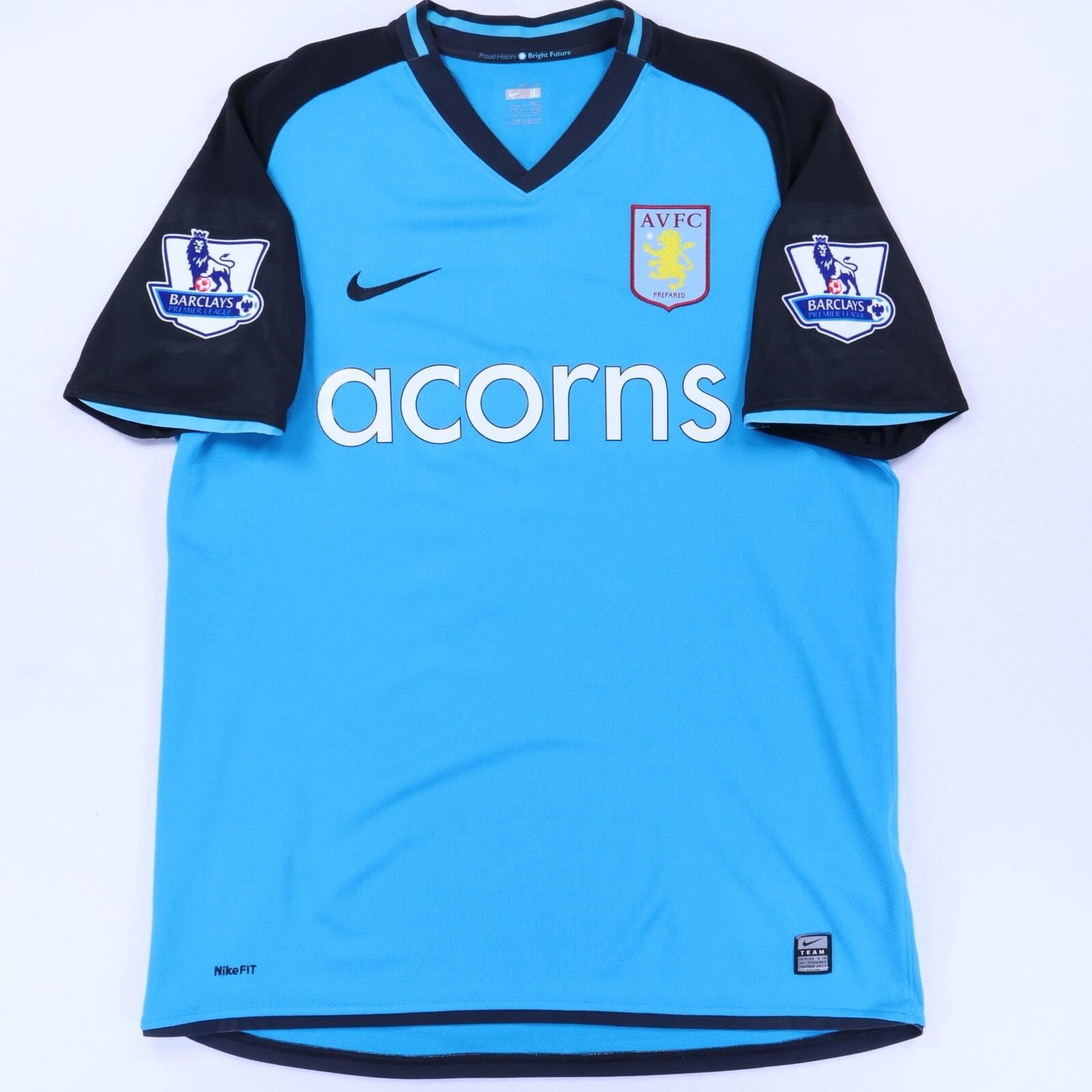Aston Villa Agbonlahor 2008/09 Away Shirt - L