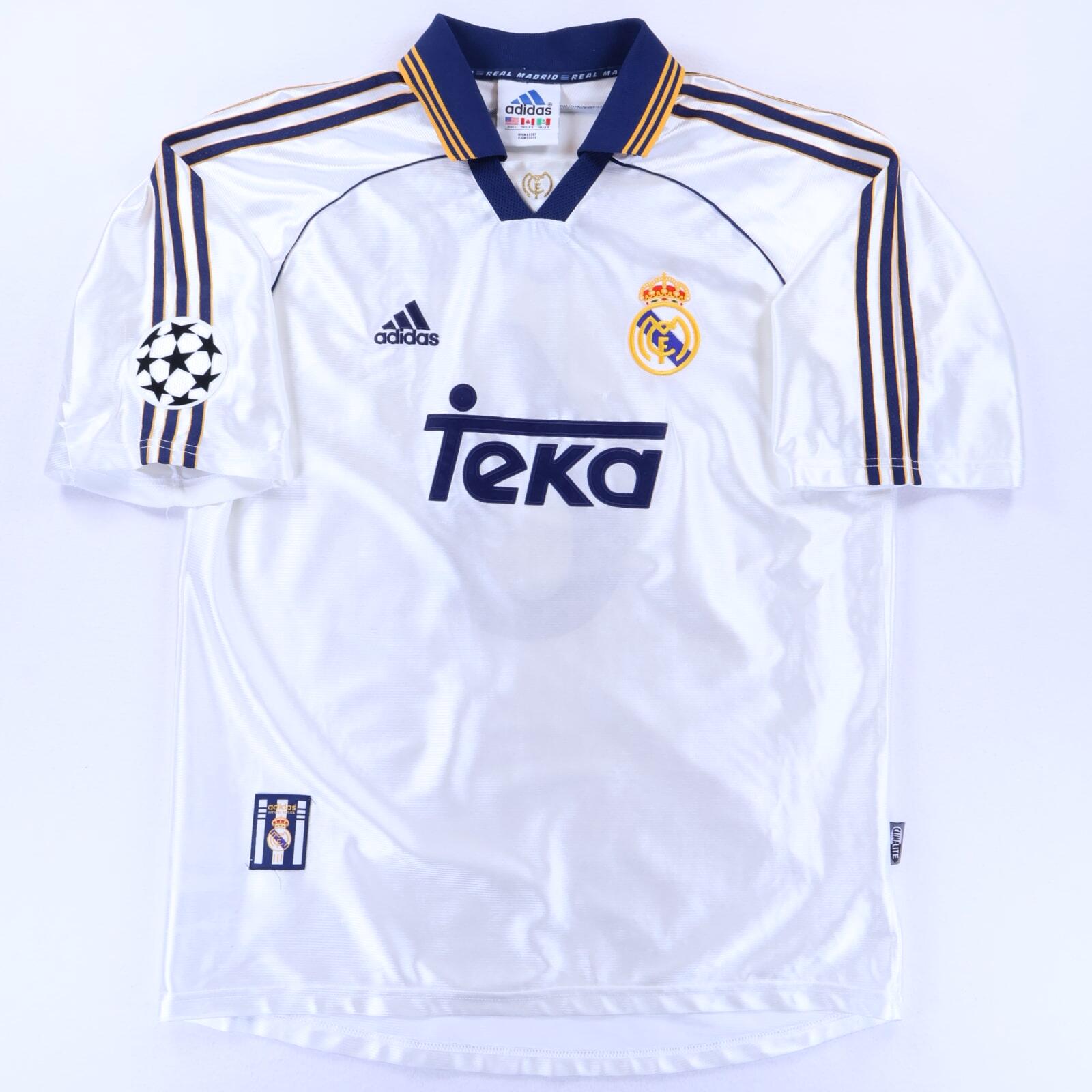 Real Madrid Redondo #6 1998/00 Home Shirt - L