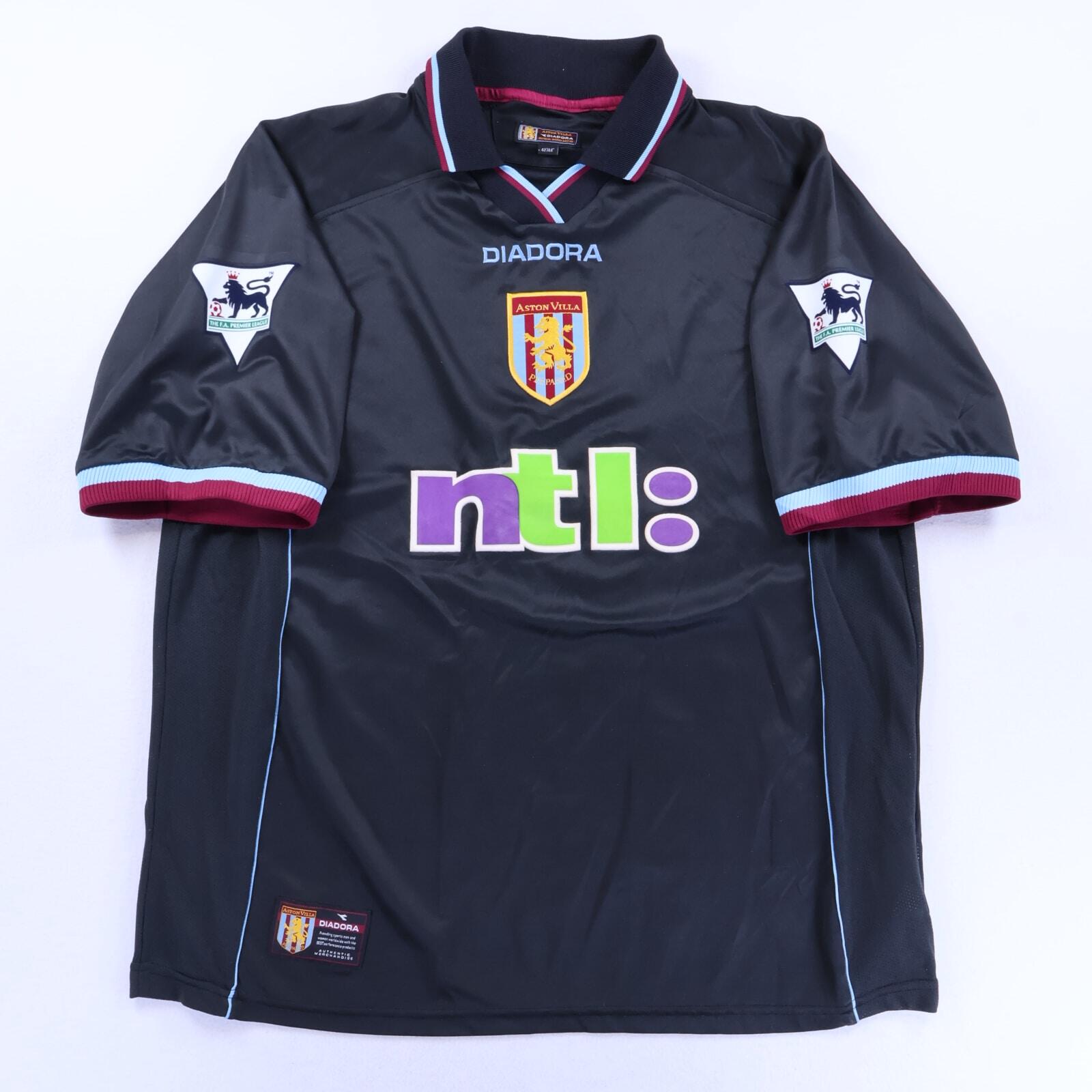 Aston Villa Ginola #14 2000/01 Away Shirt - XL
