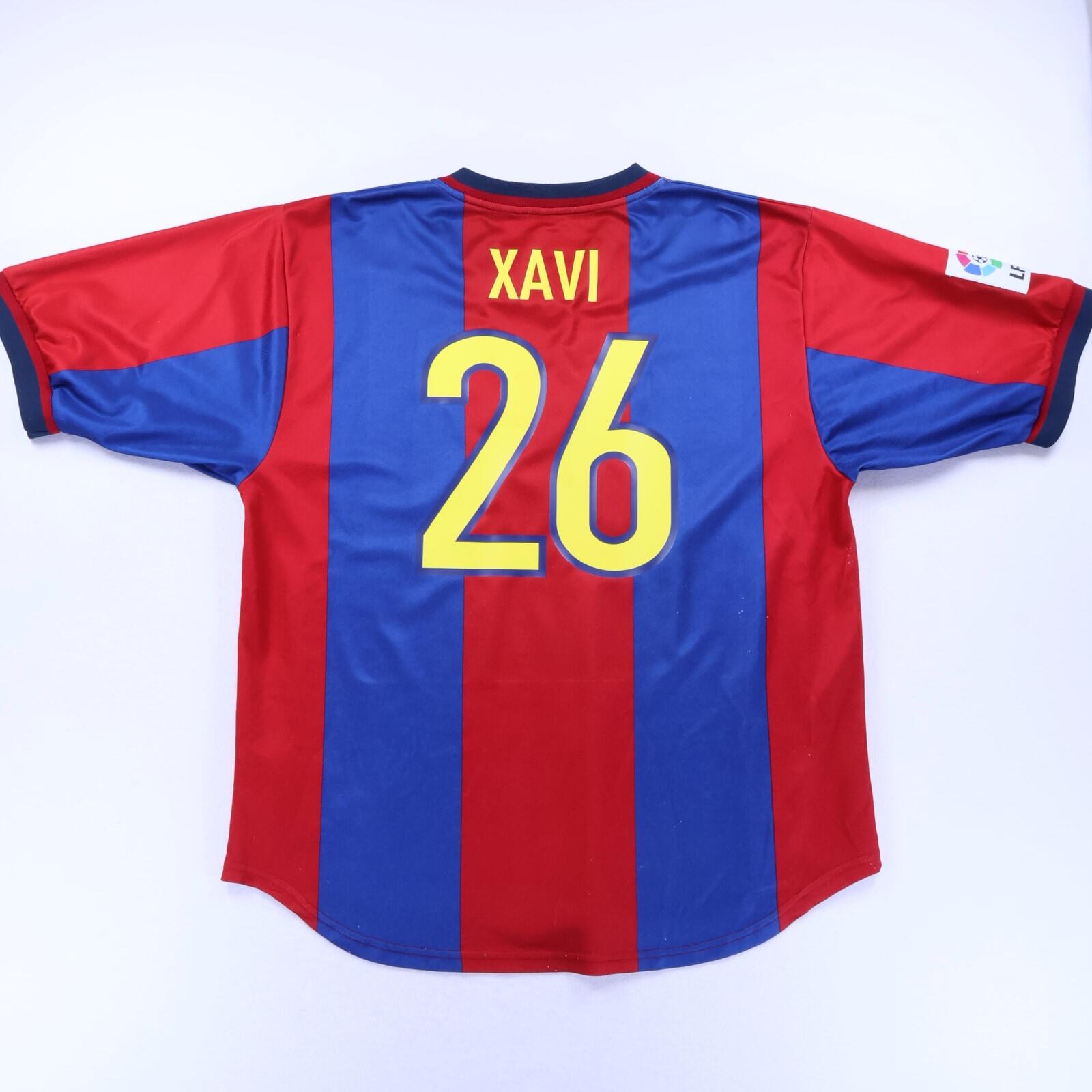 Barcelona Xavi #26 1998/99 Home Shirt - XL