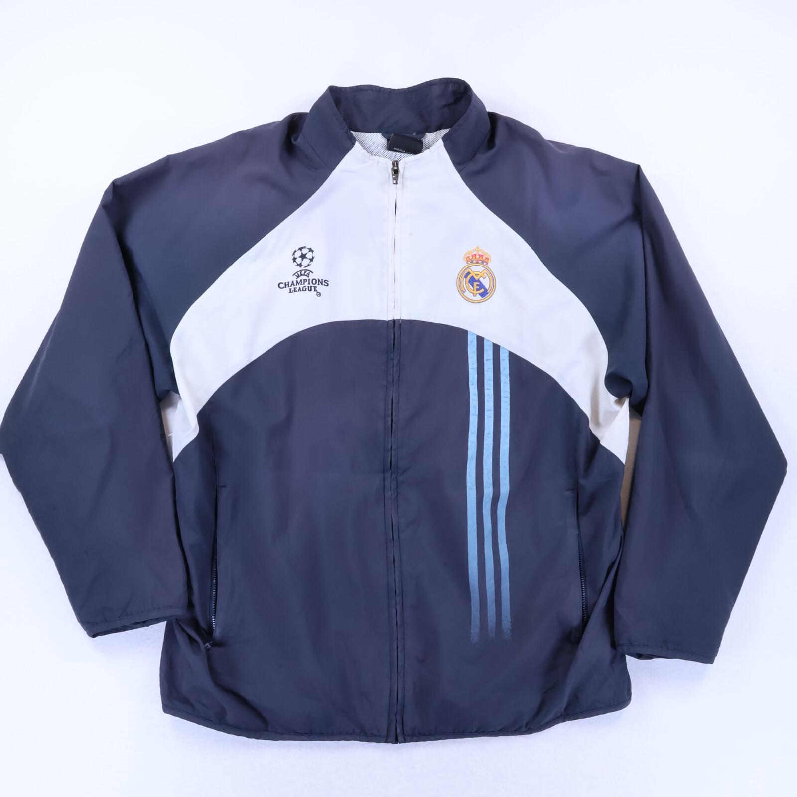 Real Madrid 2003/04 Champions League Track Jacket - L