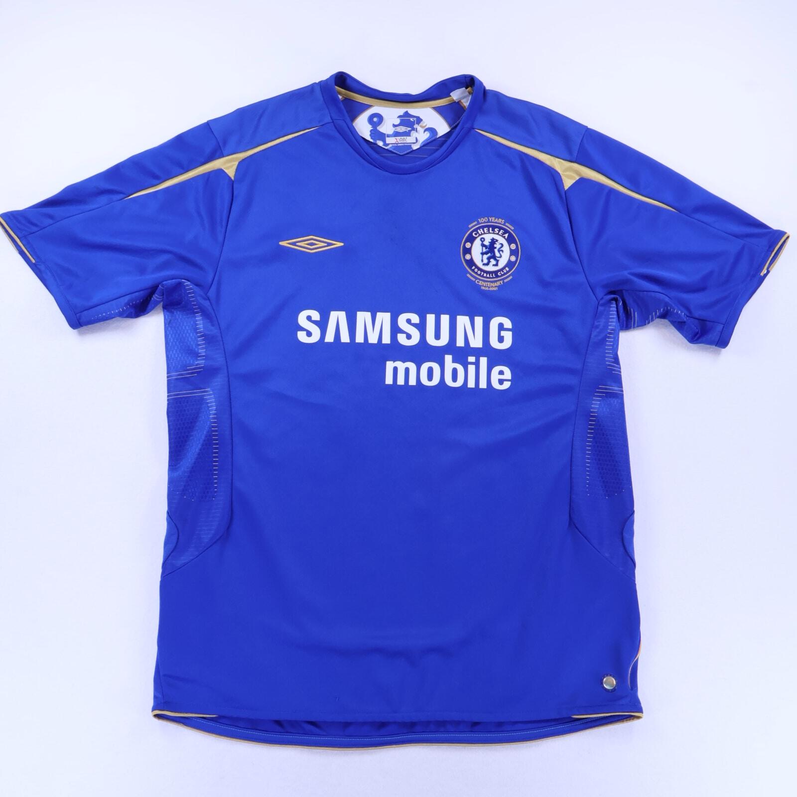 Chelsea Drogba #15 2005/06 Home Shirt - XL