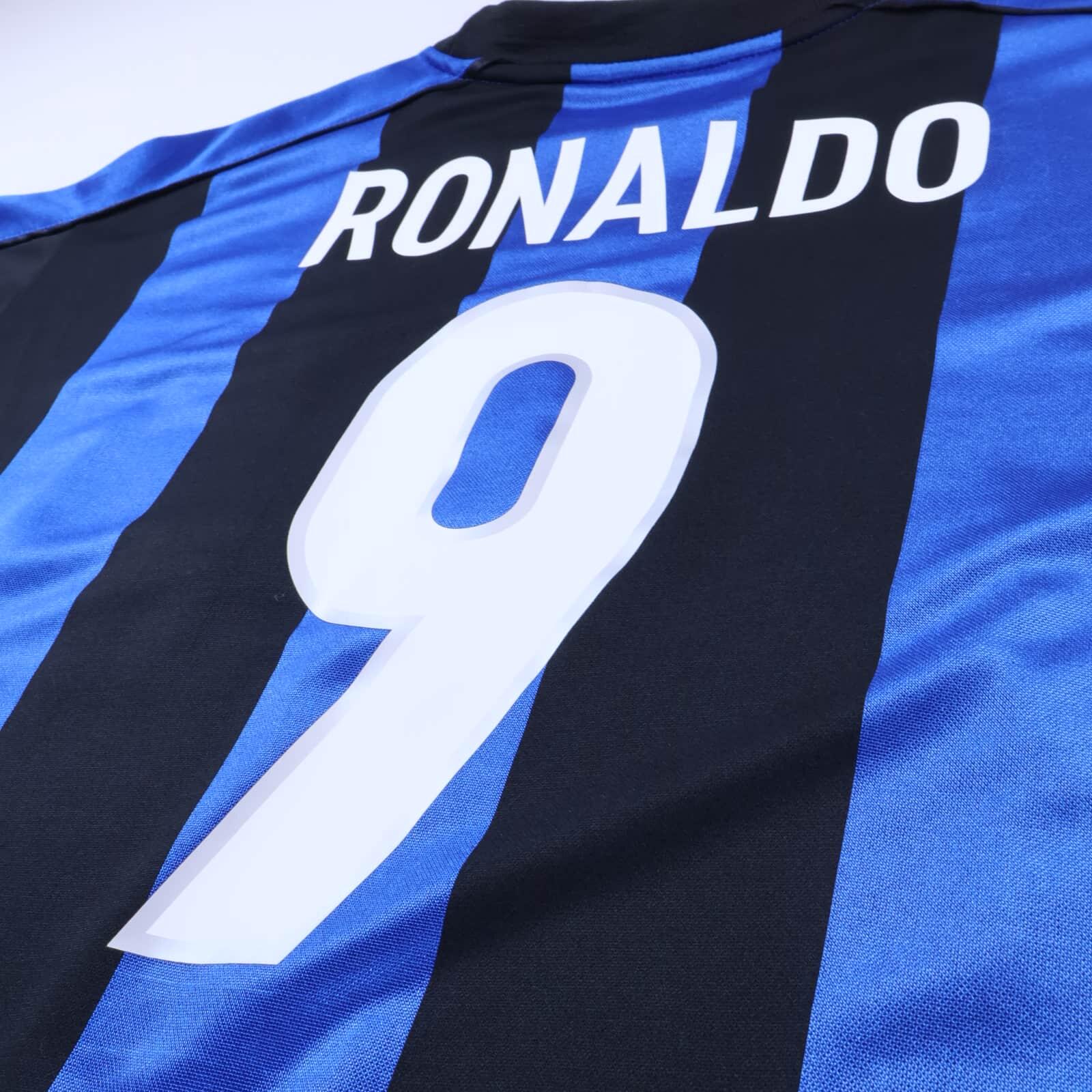 Inter Milan Ronaldo #9 1999/00 Home Shirt - XL