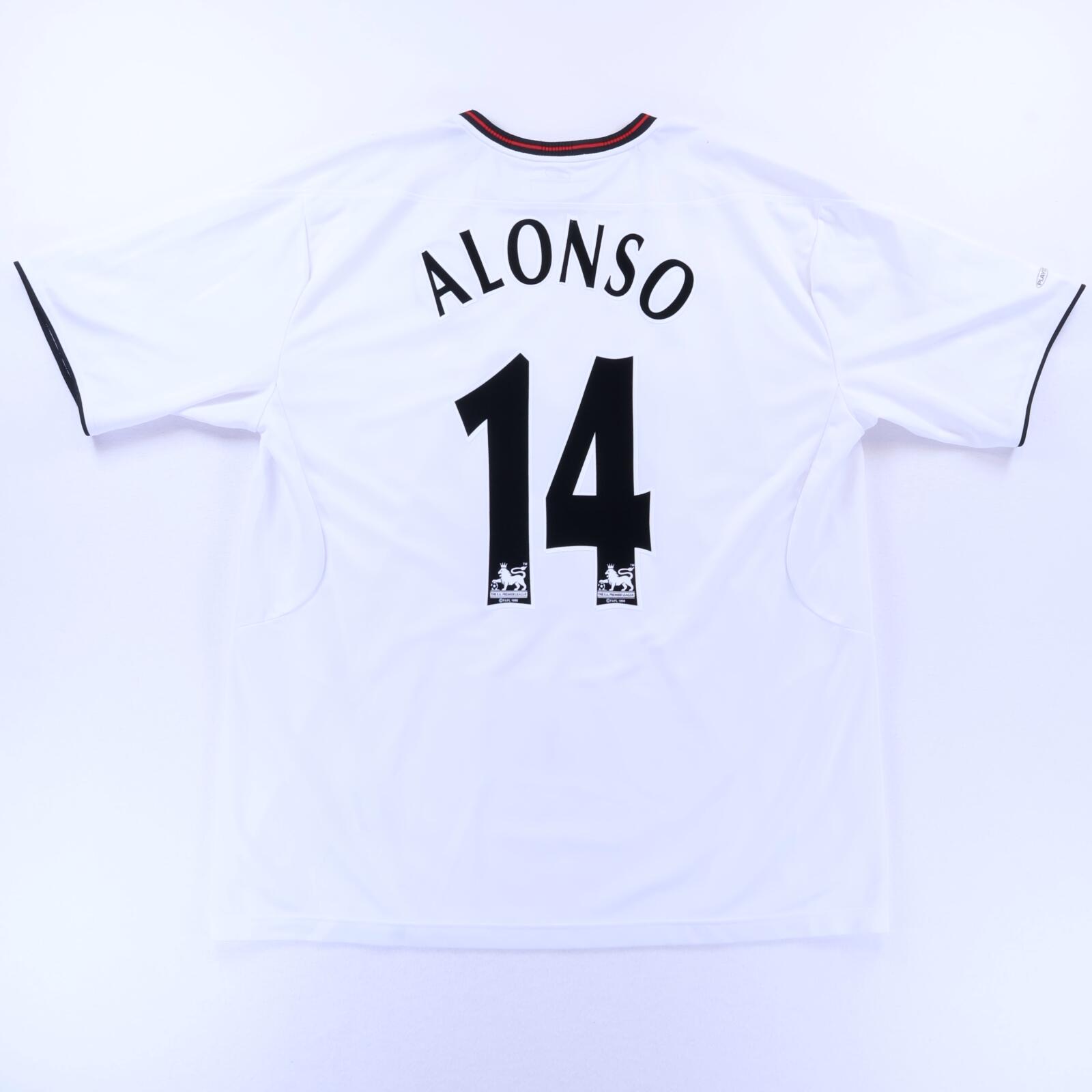 Liverpool F.C Alonso #14 2003/04 Away Shirt - 2XL- FRONT