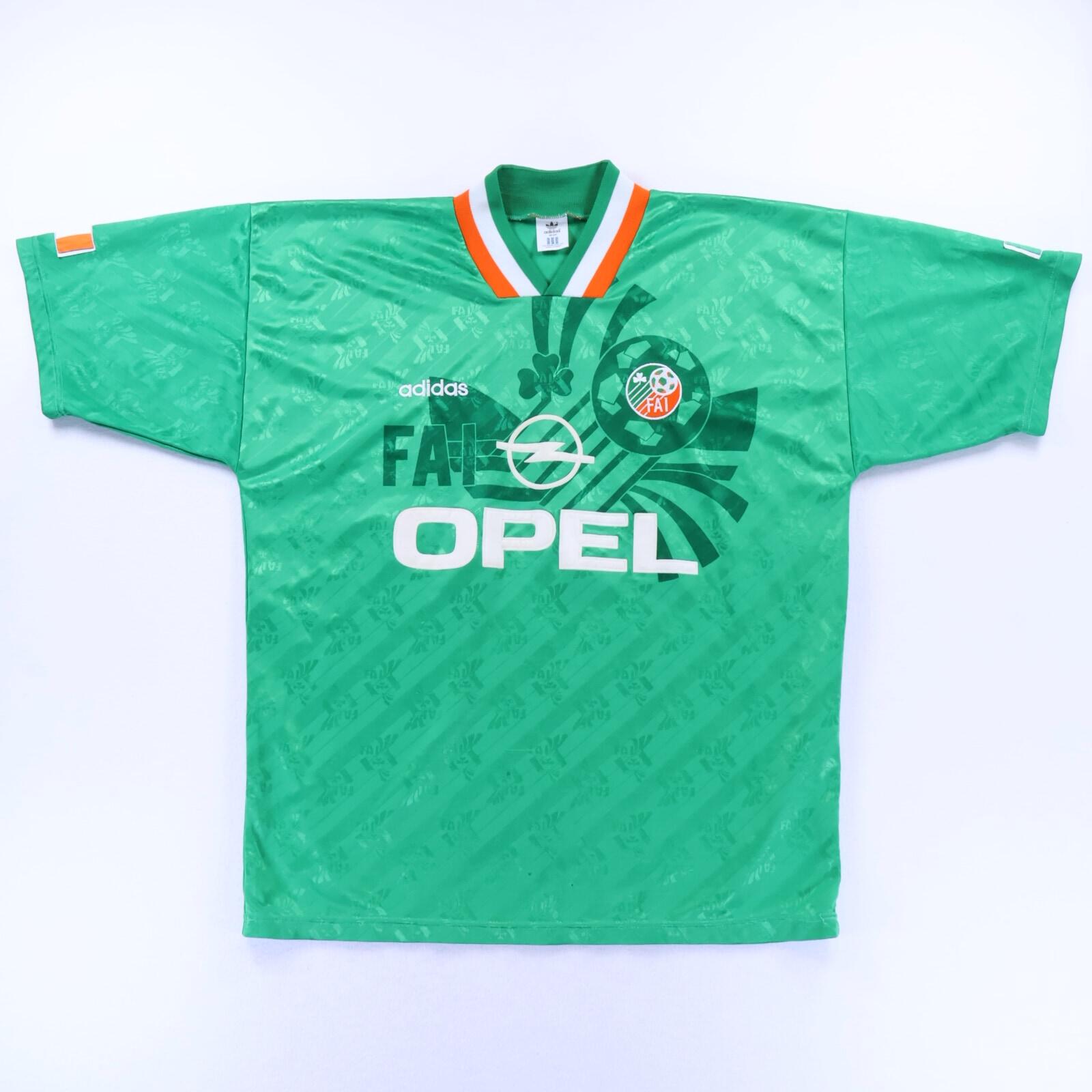 Republic Of Ireland 1994/95 Home Shirt - L- FRONT