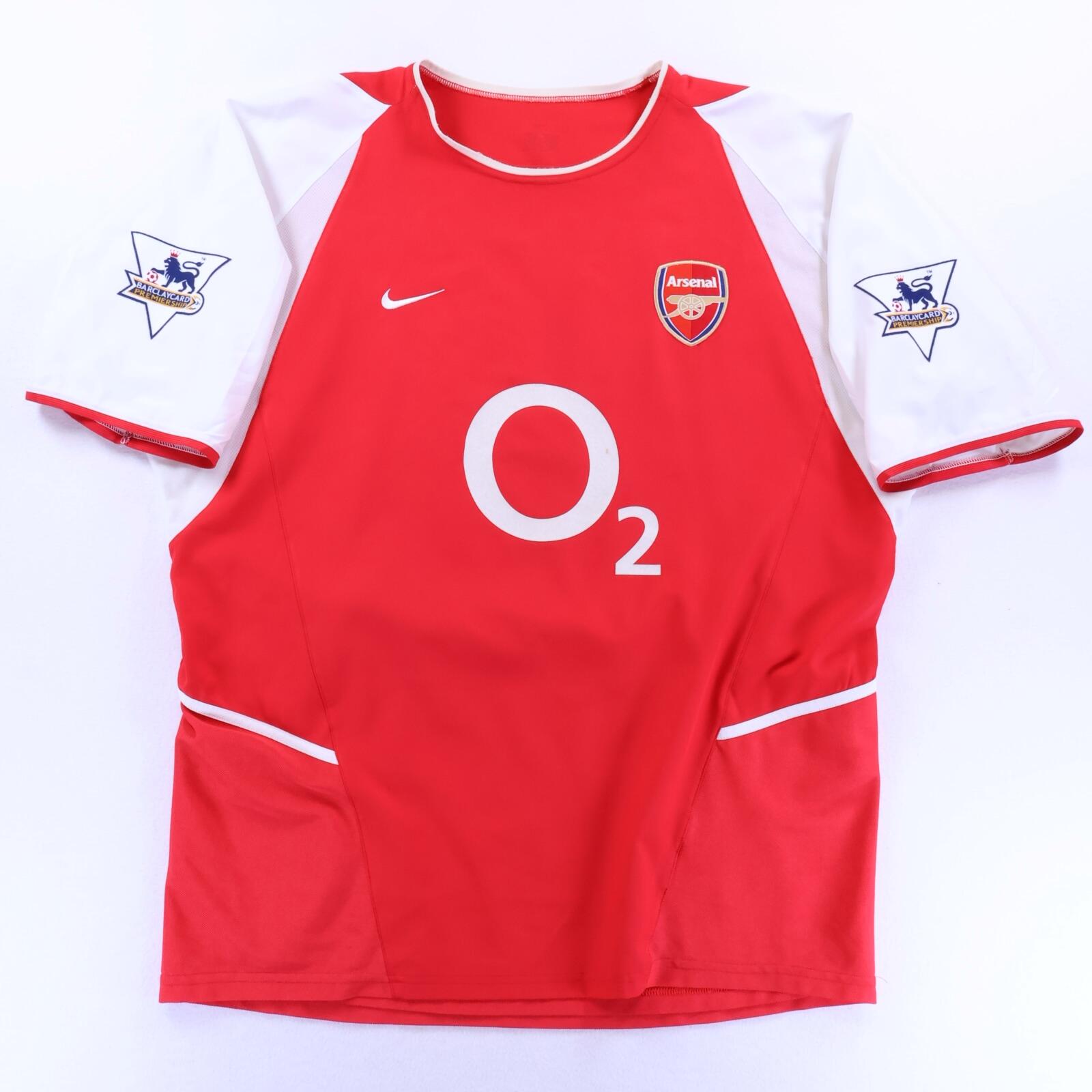 Arsenal Bergkamp #10 2003/04 Home Shirt - XL
