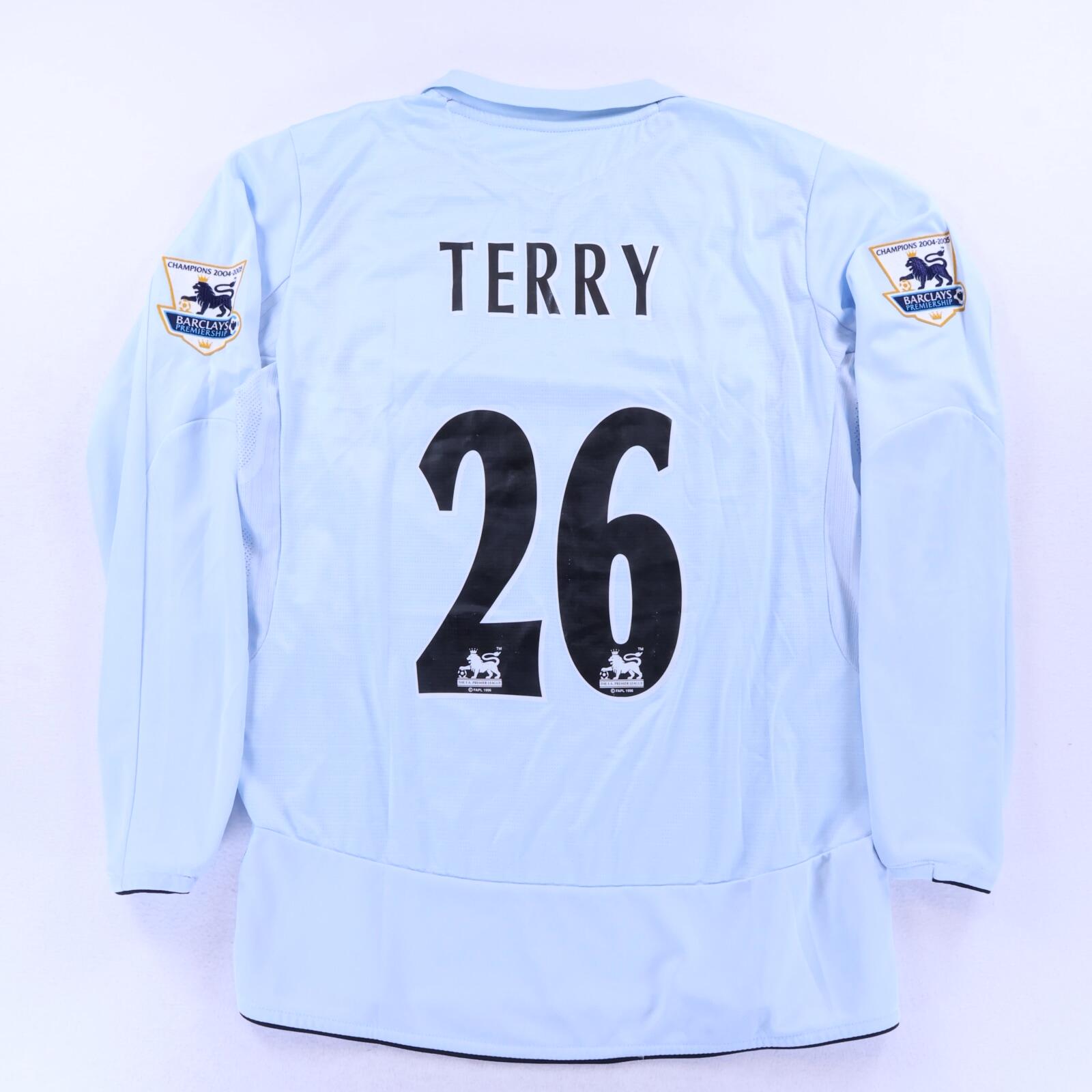 CHELSEA TERRY 26番 シャツ ホワイト Chelsea Terry #26 2005/06 Away Shirt - M