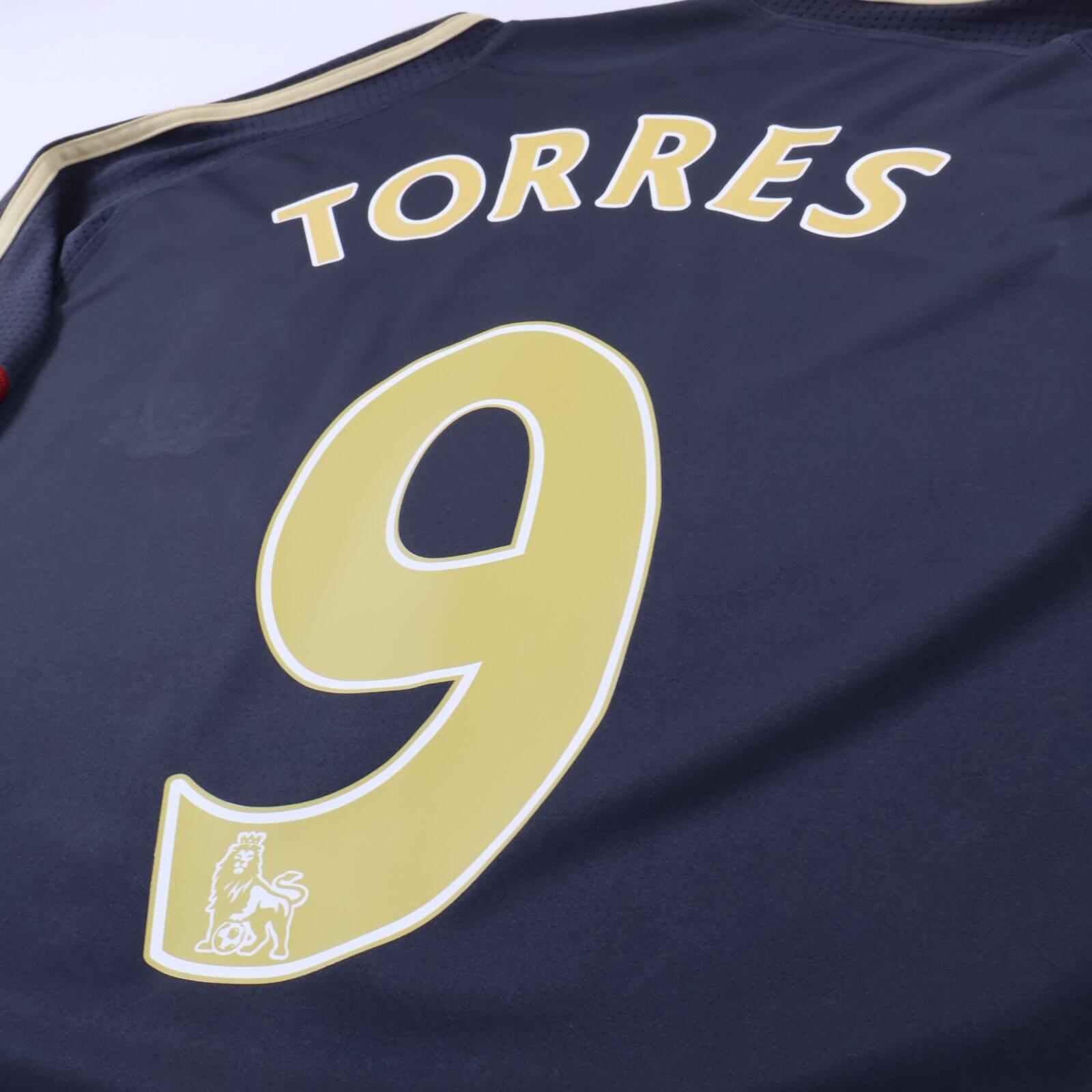 Liverpool F.C Torres #9 2009/10 Away Shirt - XL