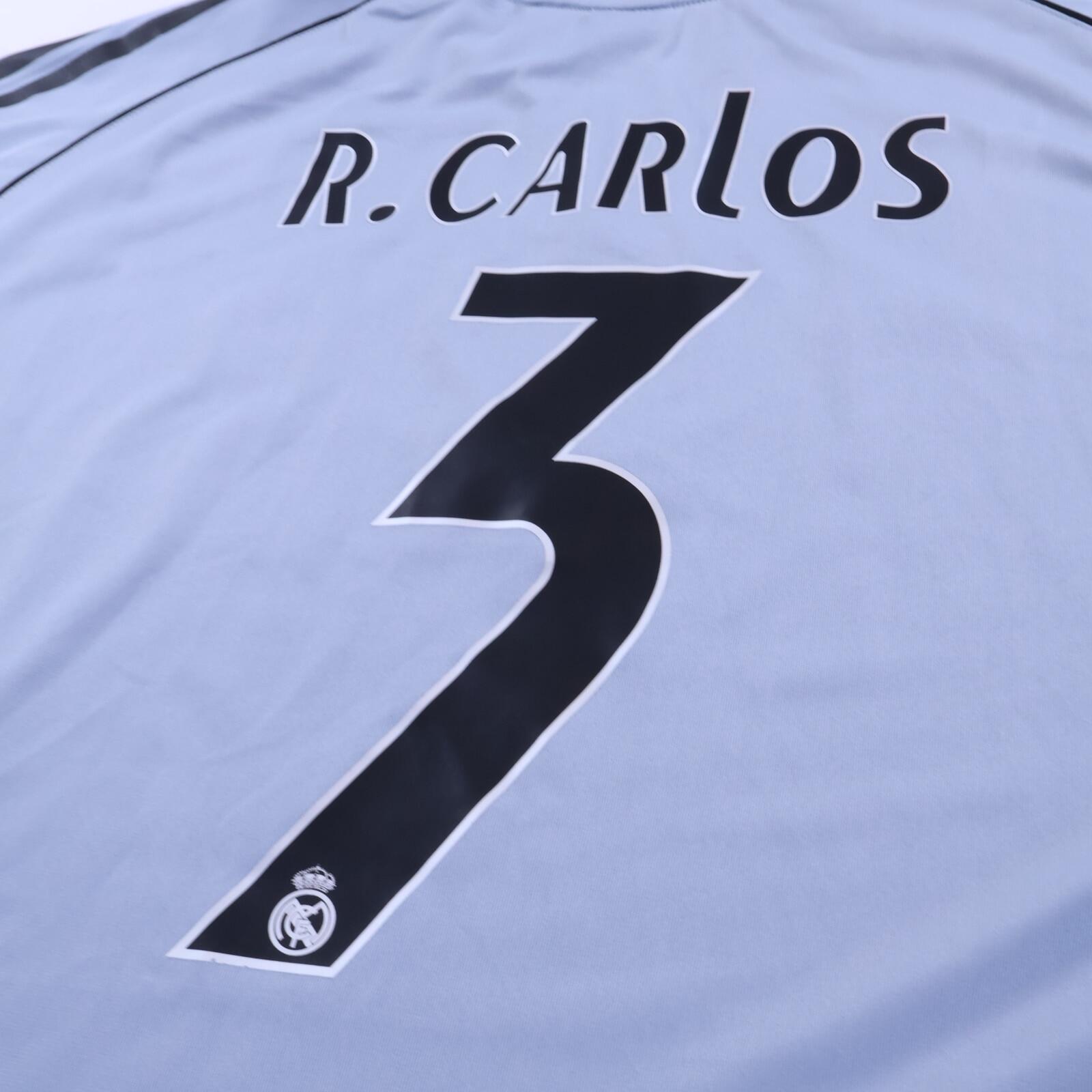 NWT*Real Madrid R. Carlos #3 2005/06 Third Shirt - XL