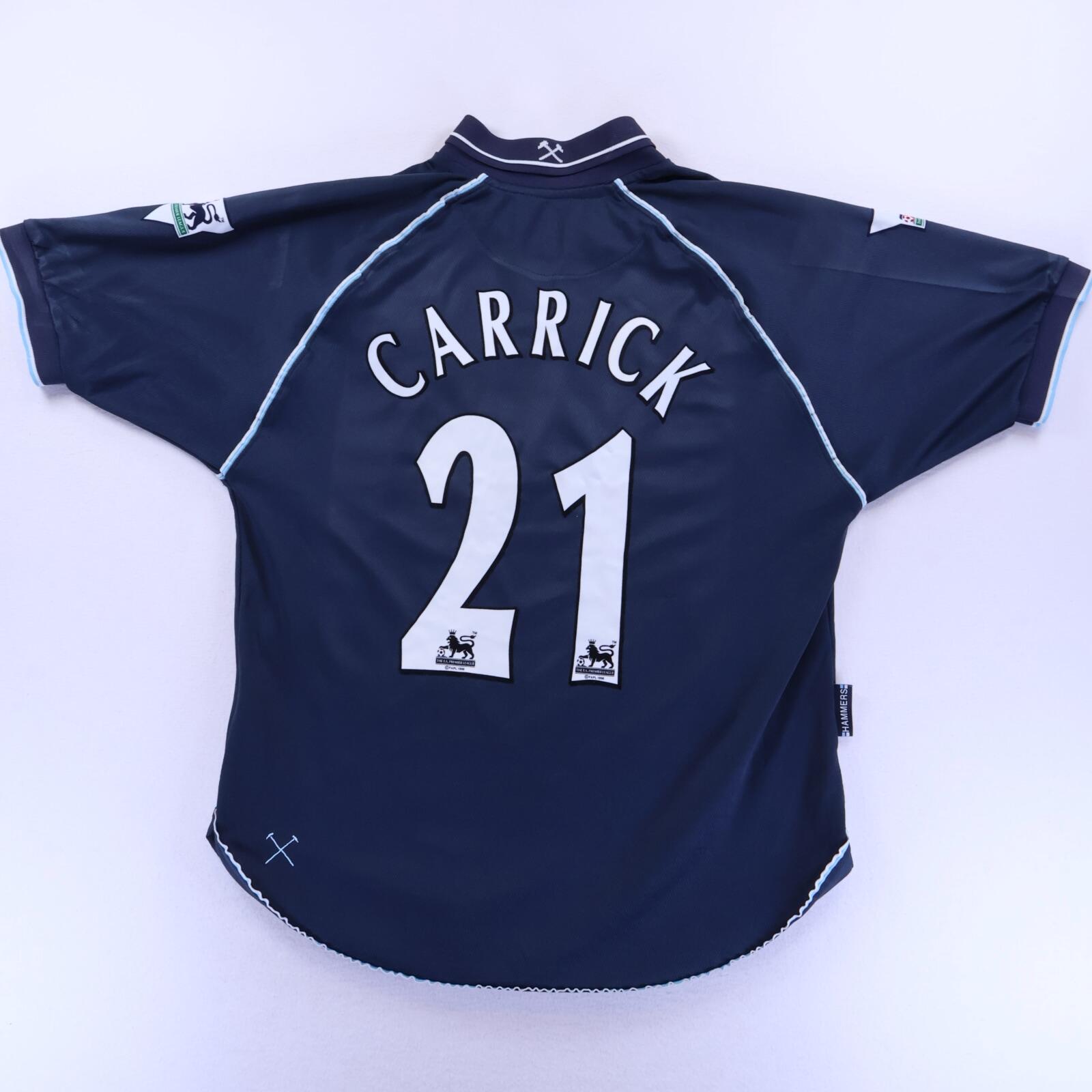 West Ham United Carrick #21 1999/01 Third Shirt - XL