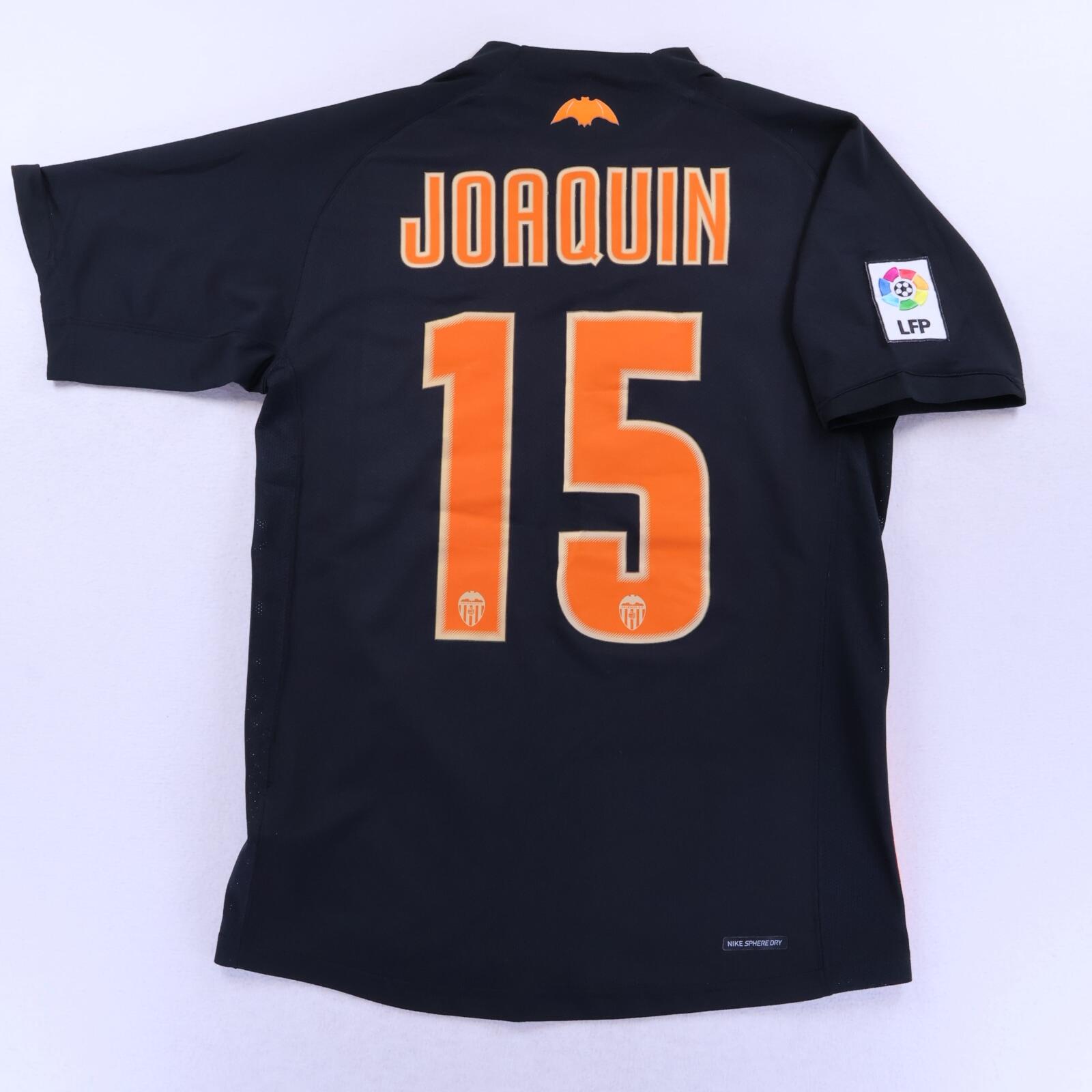 Valencia Cf Joaquin #15 2007/08 Away Shirt - S