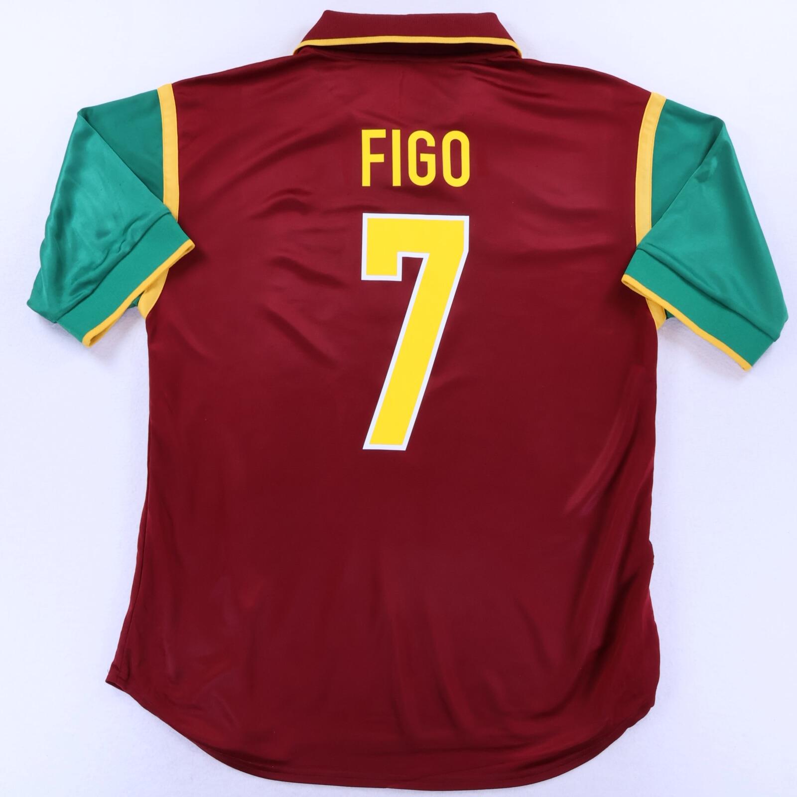 フィーゴ　ポルトガル代表　Portugal XLサイズ football Portugal Figo #7 2000/02 Home Shirt - XL