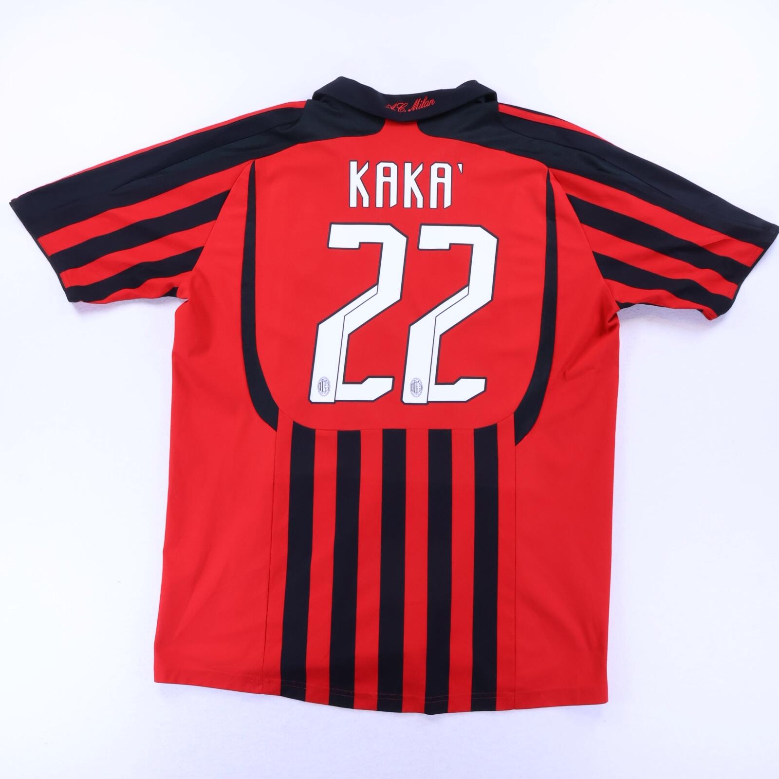 Ac Milan Kaka #22 2007/08 Home Shirt - XL