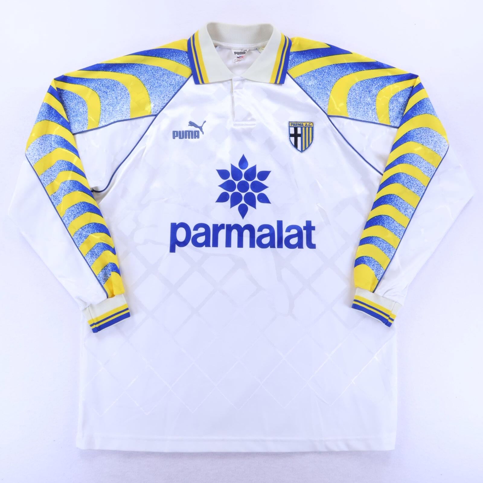 Parma Zola #10 1995/97 Home Shirt - XL